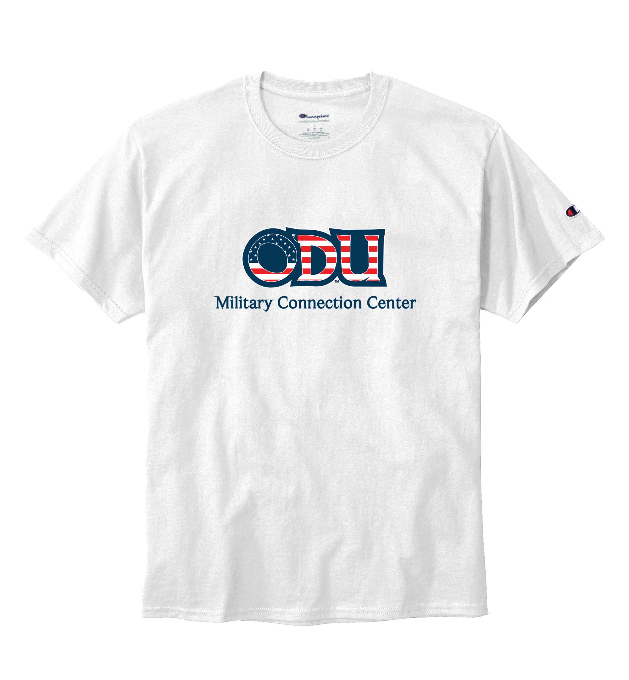 Old Dominion University, ODU Military - Military Connection Center, Champion ® Heritage 6-Oz. Jersey T-Shirt - White