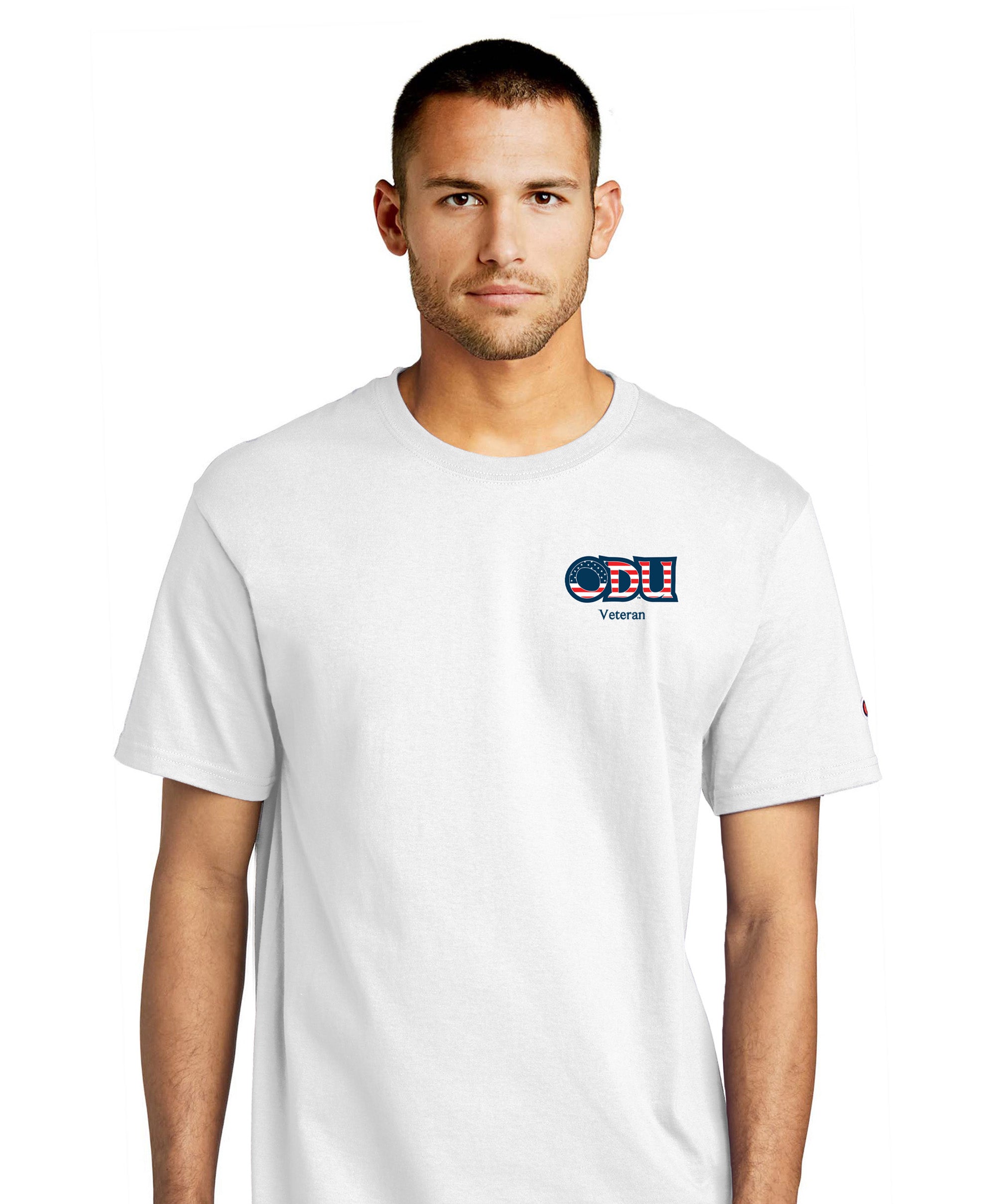 Old Dominion University, ODU Military - Veteran, Champion ® Heritage 6-Oz. Jersey T-Shirt - White