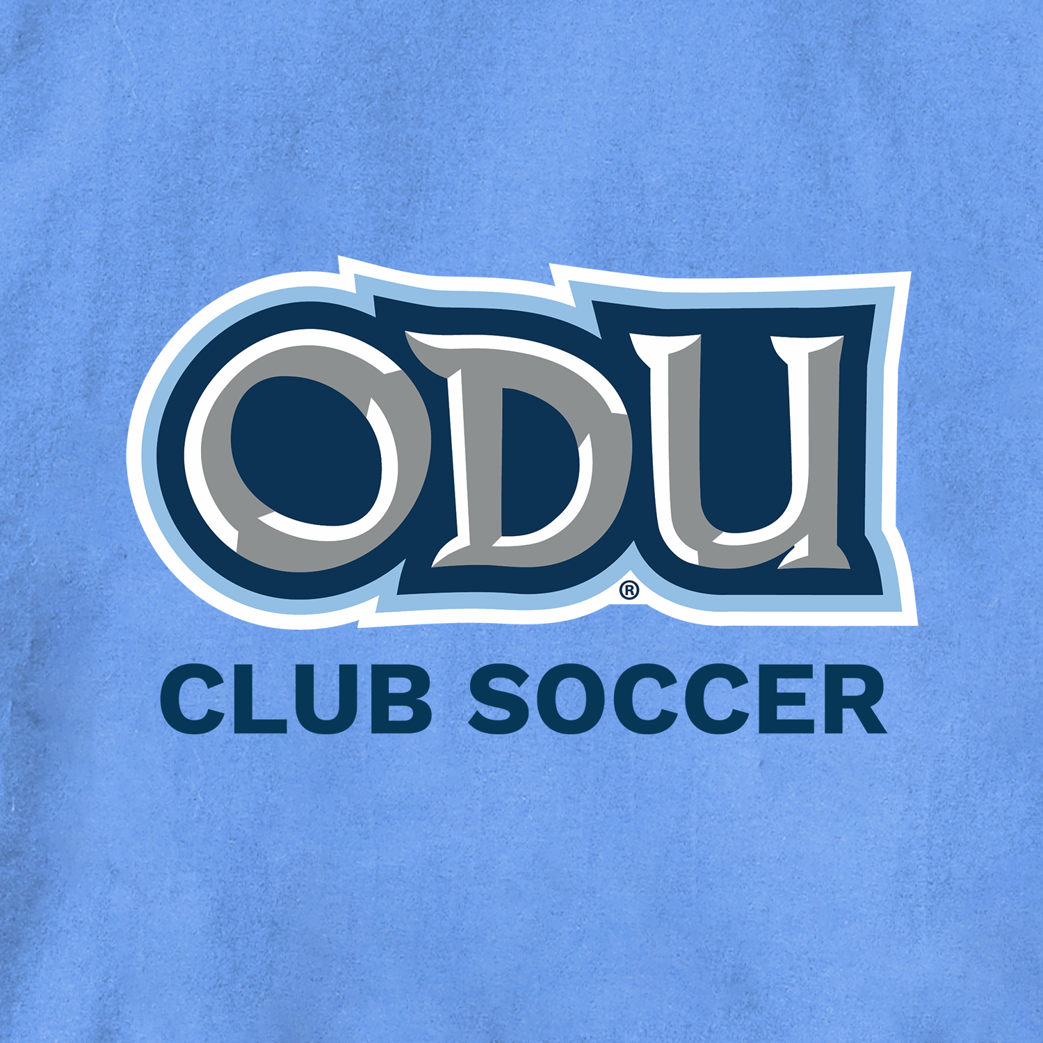 Old Dominion University, Club Sports - Soccer, Champion ® Heritage 6-Oz. Jersey T-Shirt - Hudson Blue