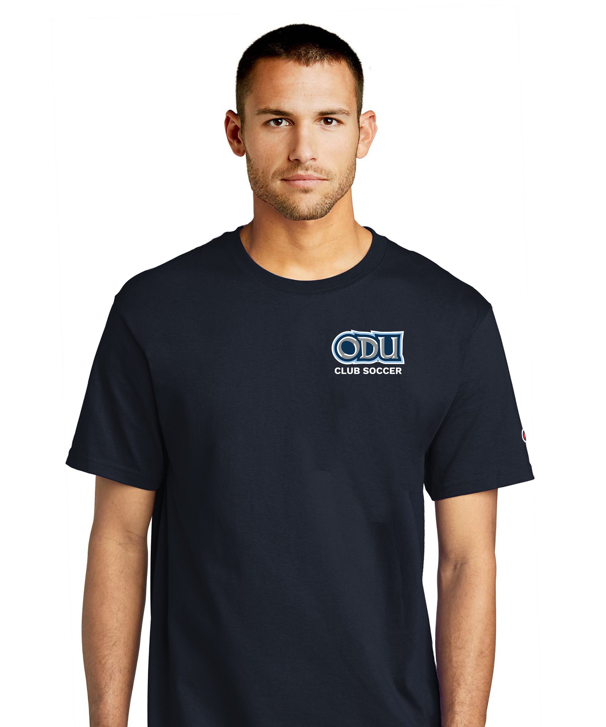 Old Dominion University, Club Sports - Soccer, Champion ® Heritage 6-Oz. Jersey T-Shirt - Navy
