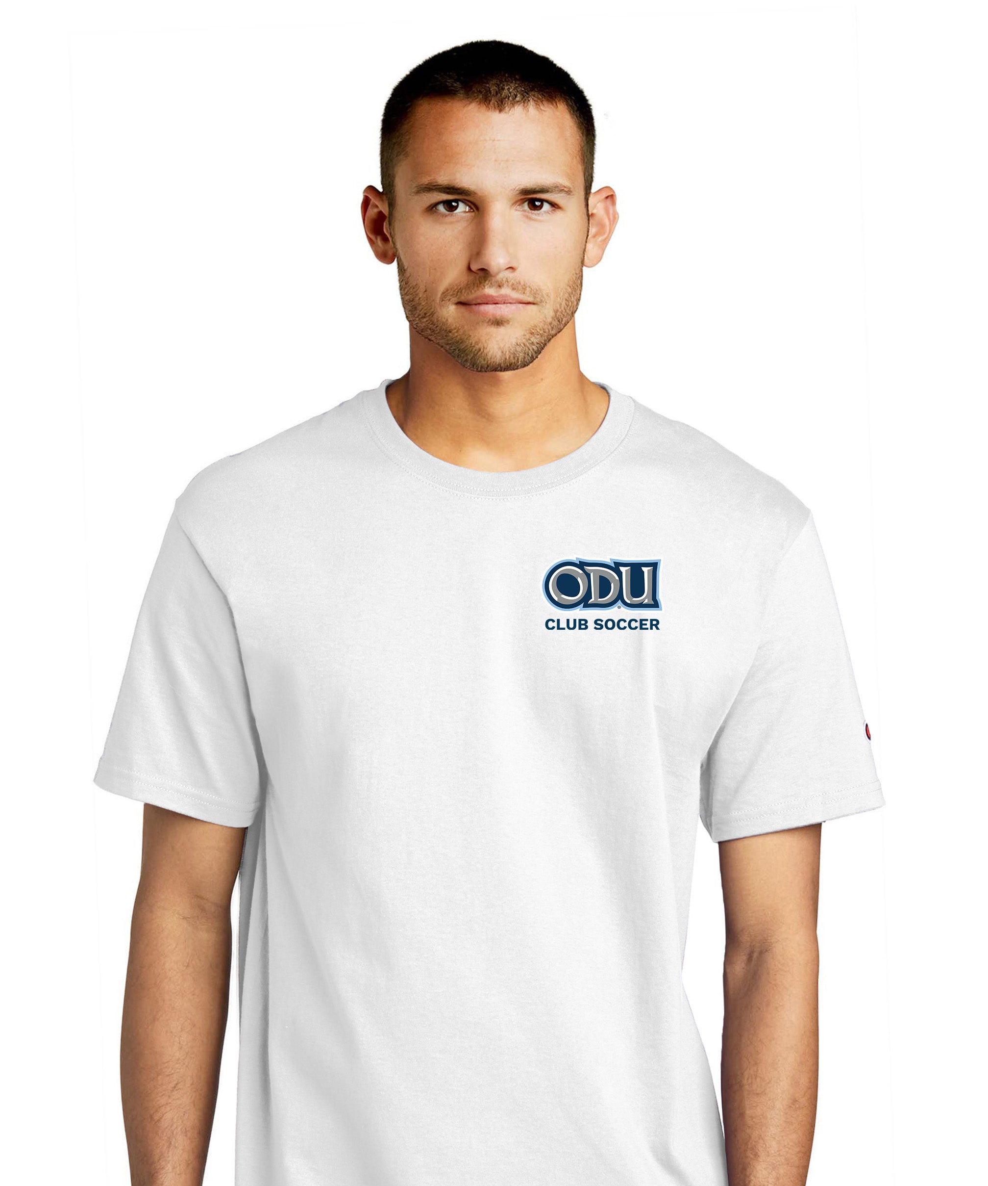 Old Dominion University, Club Sports - Soccer, Champion ® Heritage 6-Oz. Jersey T-Shirt - White