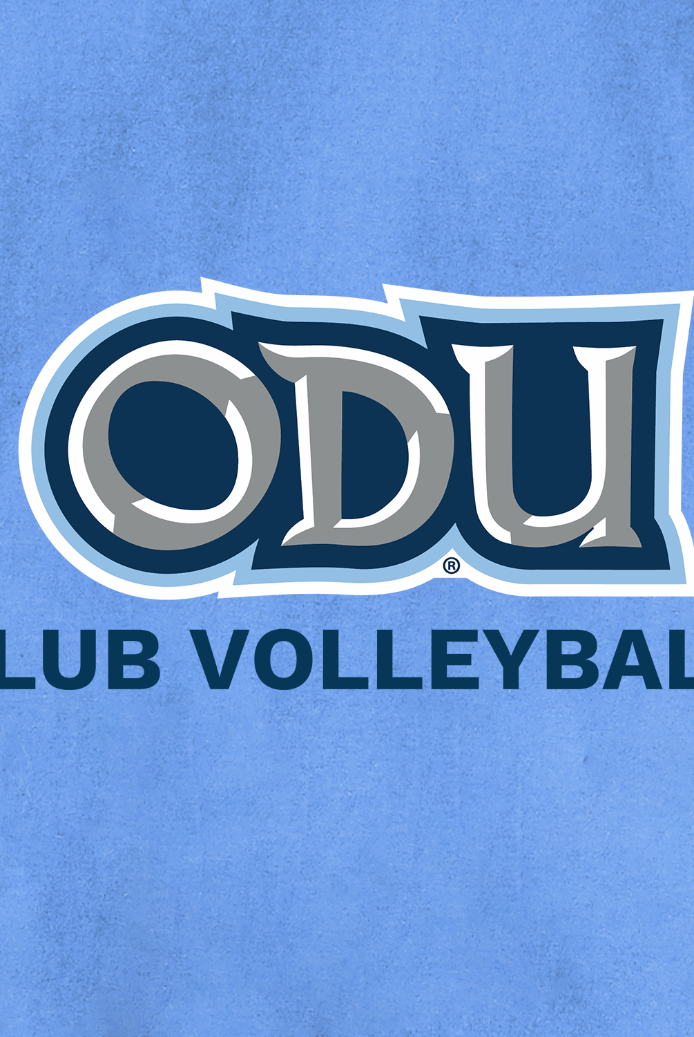 Old Dominion University, Club Sports - Volleyball, Champion ® Heritage 6-Oz. Jersey T-Shirt - Hudson Blue
