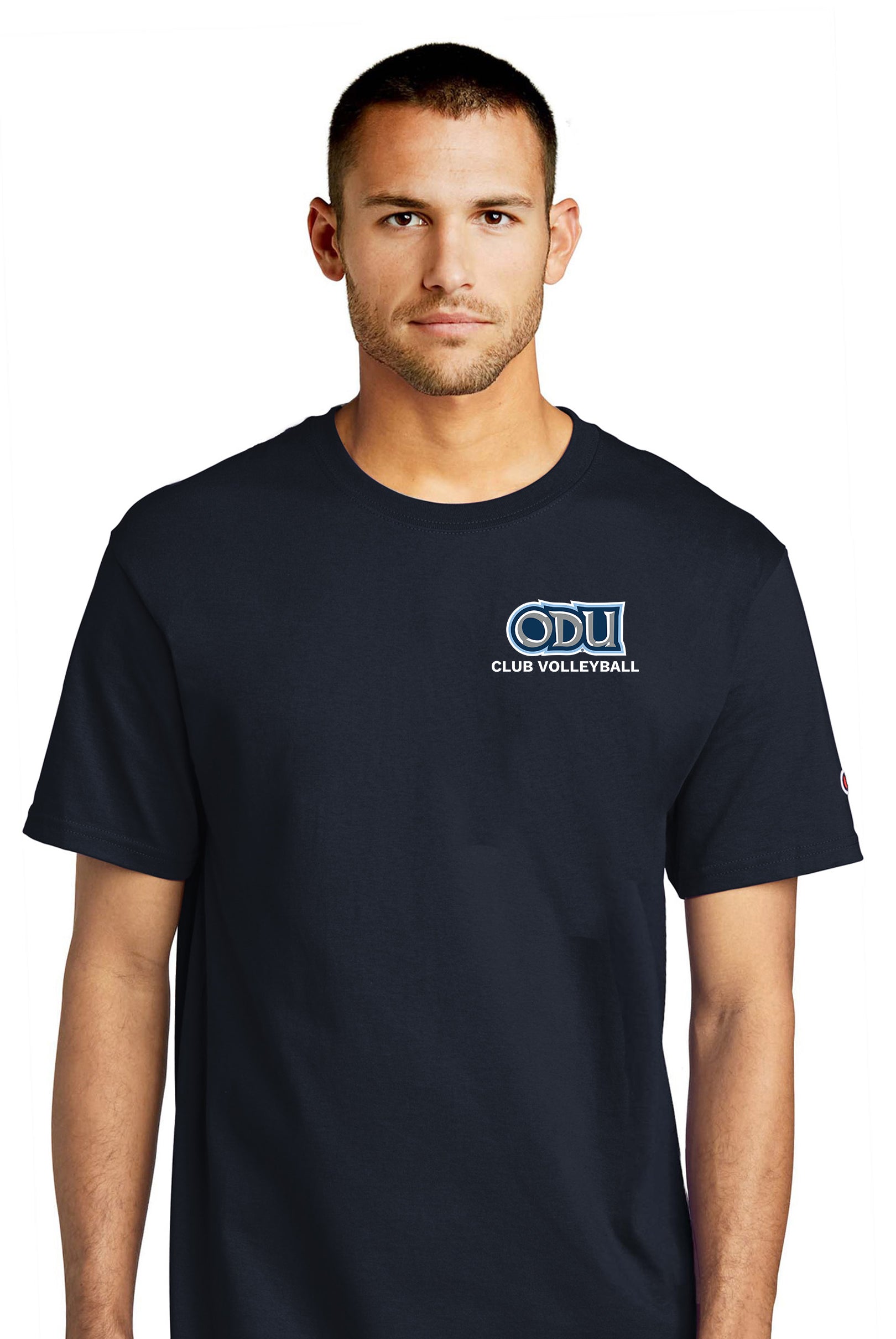 Old Dominion University, Club Sports - Volleyball, Champion ® Heritage 6-Oz. Jersey T-Shirt - Navy