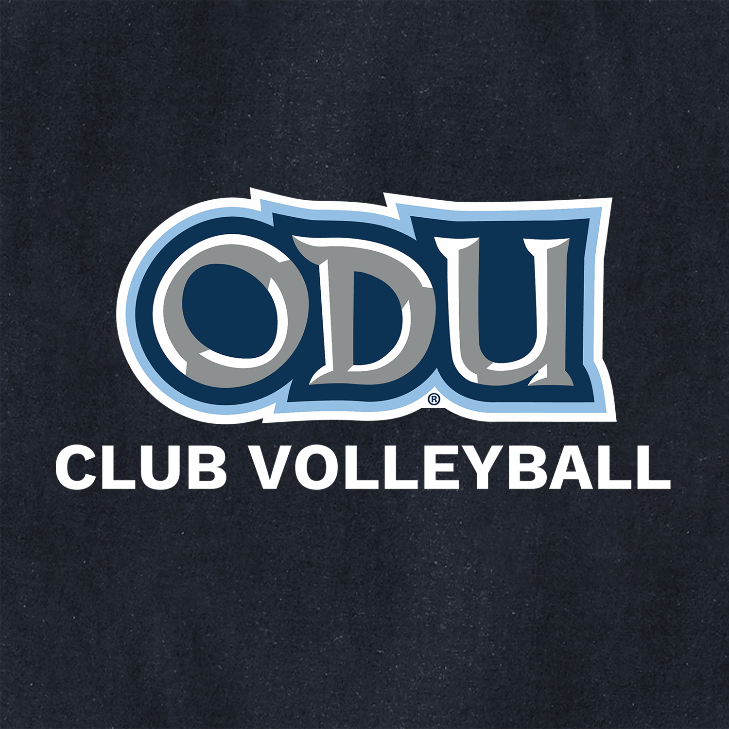 Old Dominion University, Club Sports - Volleyball, Champion ® Heritage 6-Oz. Jersey T-Shirt - Navy