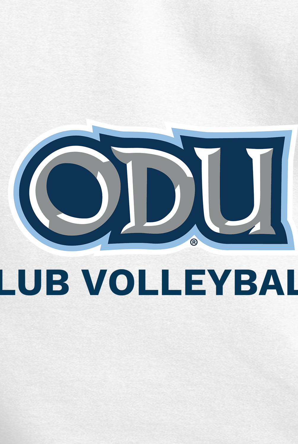 Old Dominion University, Club Sports - Volleyball, Champion ® Heritage 6-Oz. Jersey T-Shirt - White