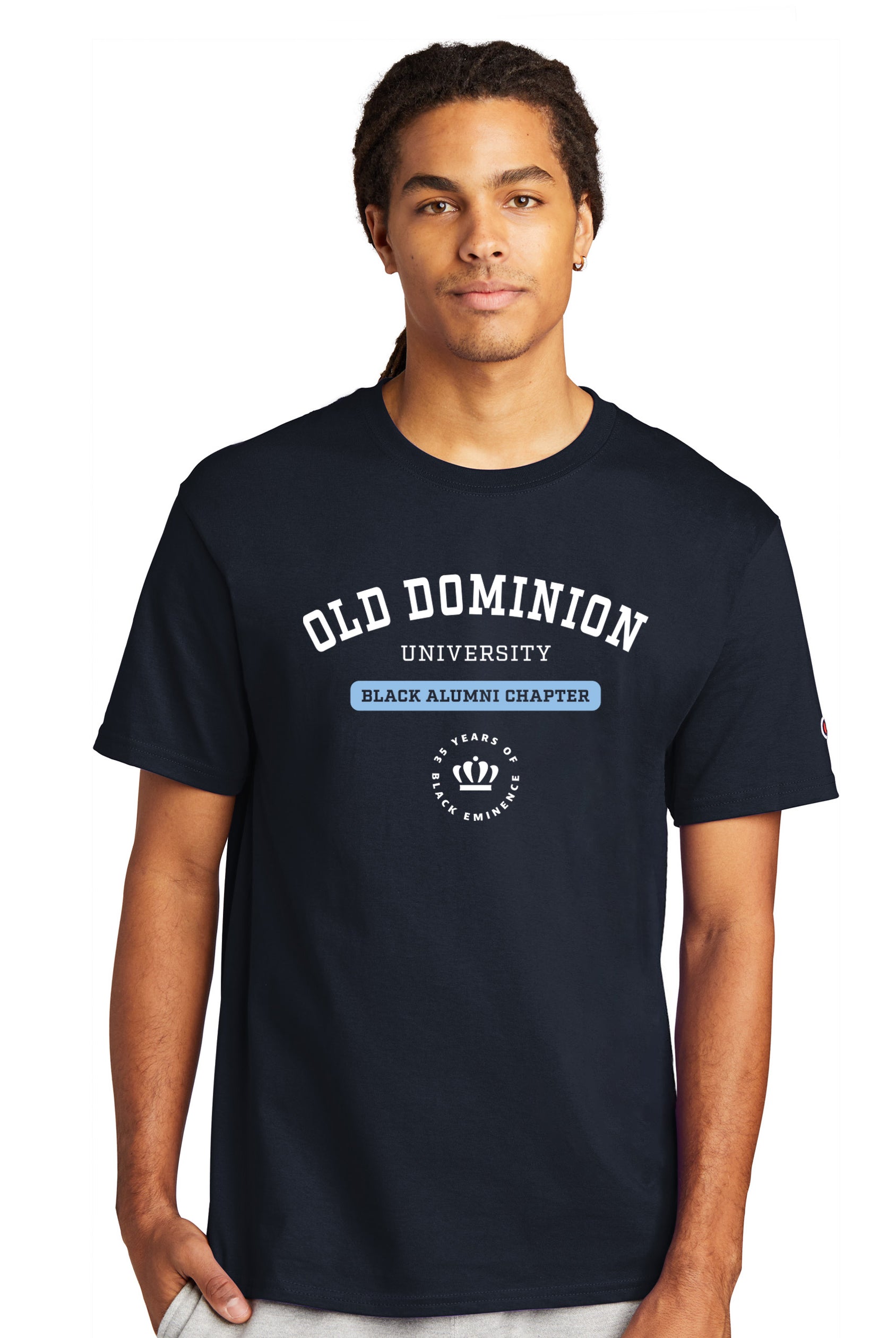 Old Dominion University, Black Alumni Chapter, #08, Champion ® Heritage 6-Oz. Jersey T-Shirt