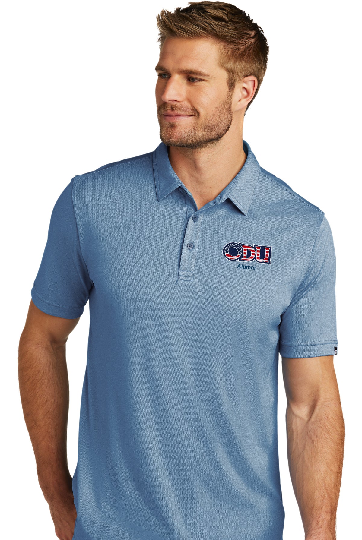 Old Dominion University, ODU Alumni, TravisMathew Coto Performance Polo - Carolina Blue
