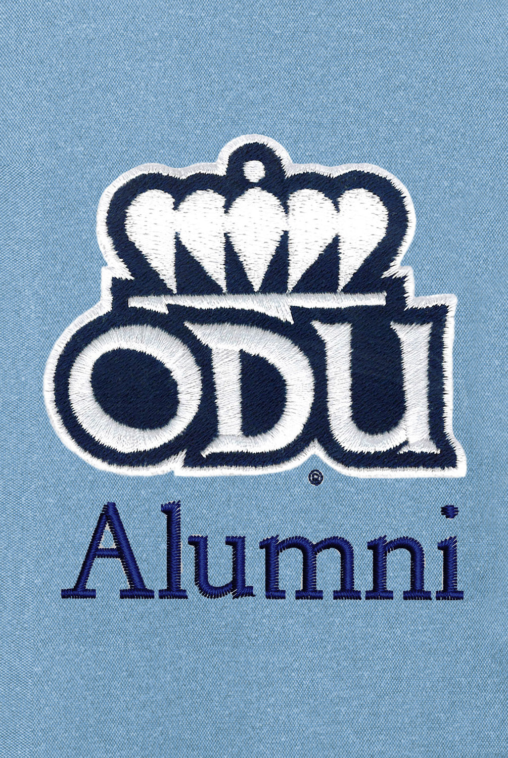 Old Dominion University, ODU Logo, Alumni, TravisMathew Cotton Performance Polo Shirt - Brilliant Blue