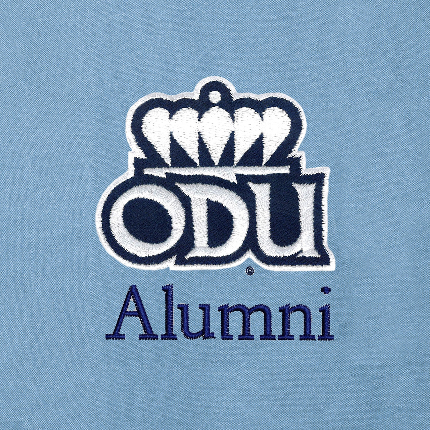 Old Dominion University, ODU Logo, Alumni, TravisMathew Cotton Performance Polo Shirt - Brilliant Blue