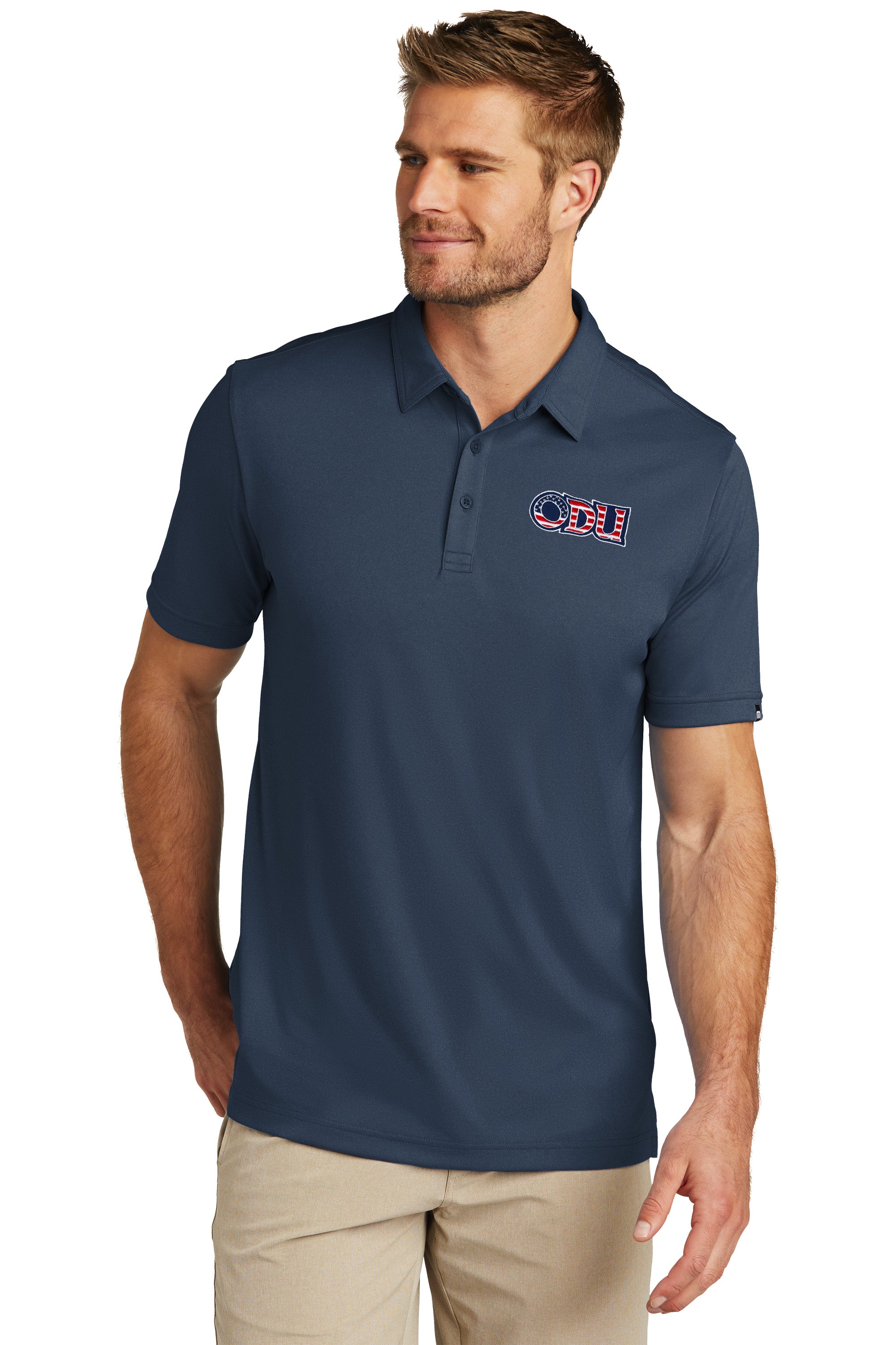 Old Dominion University, ODU Military, TravisMathew Coto Performance Polo Shirt - Navy