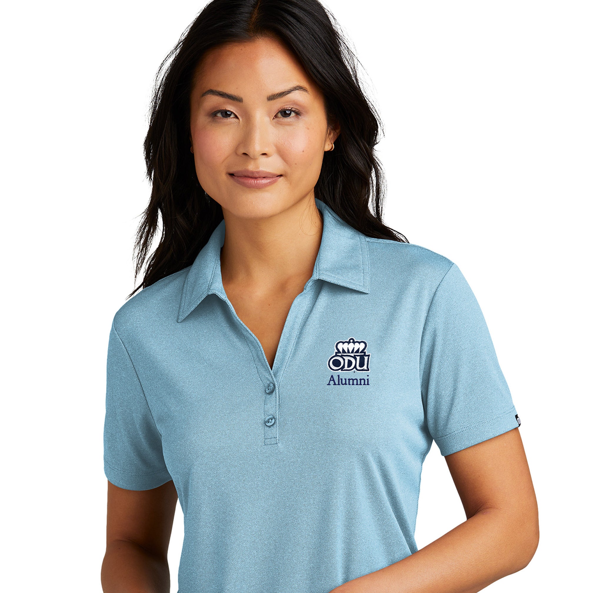 Old Dominion University, ODU, Alumni, TravisMathew Ladies Cotton Performance Polo - Brilliant blue
