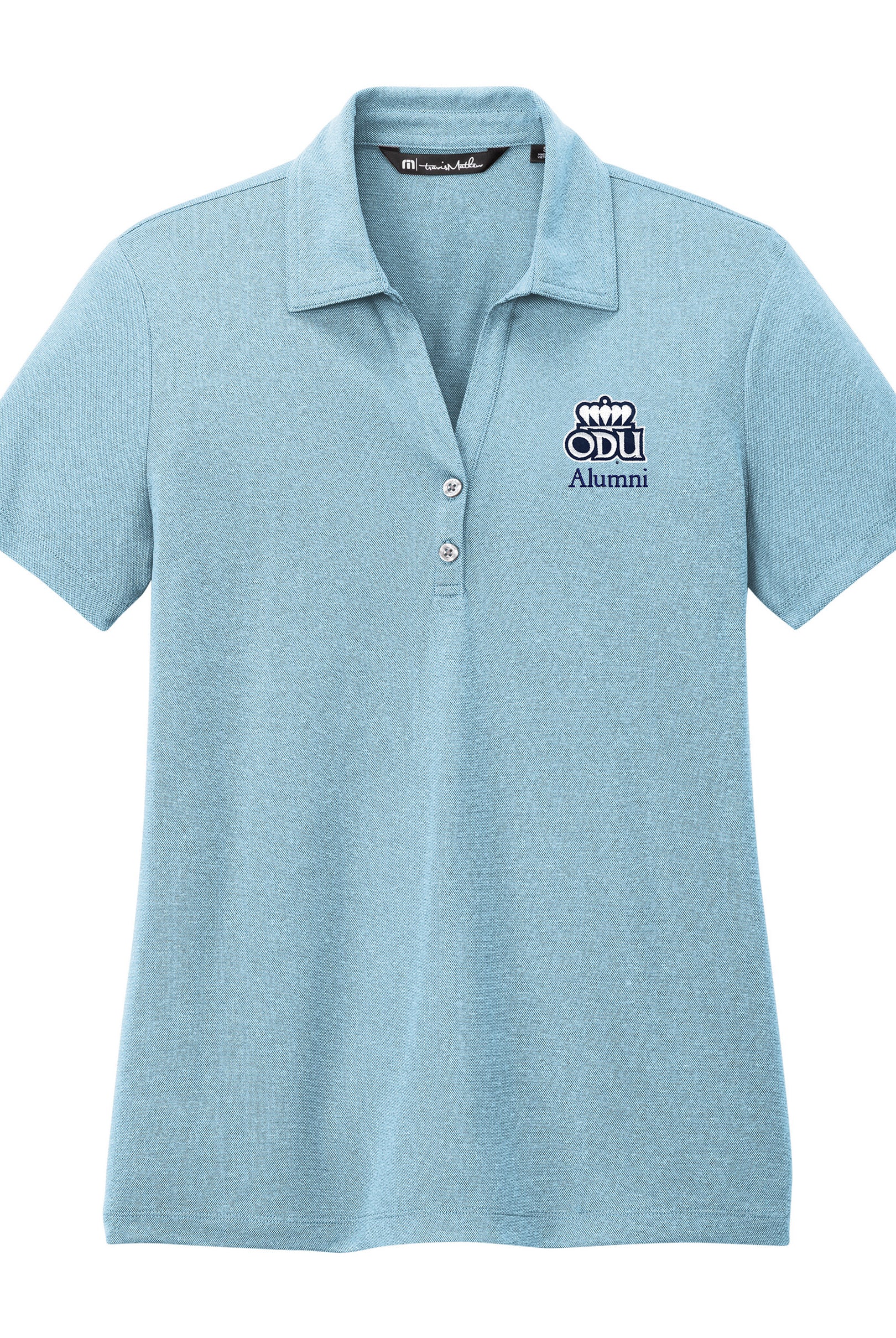Old Dominion University, ODU, Alumni, TravisMathew Ladies Cotton Performance Polo - Brilliant blue