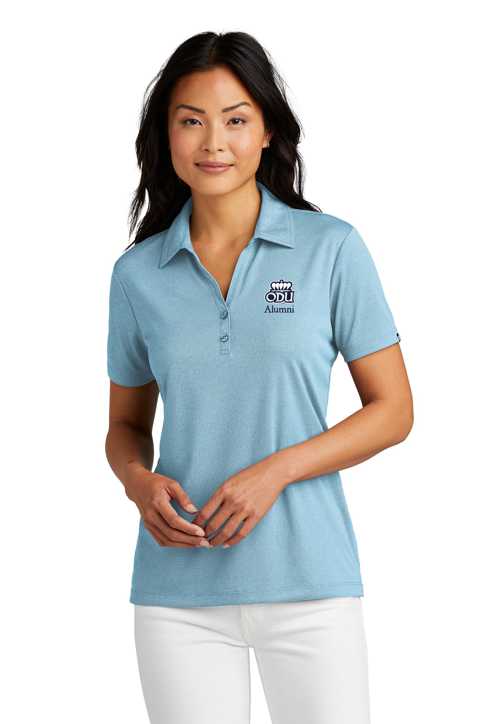 Old Dominion University, ODU, Alumni, TravisMathew Ladies Cotton Performance Polo - Brilliant blue