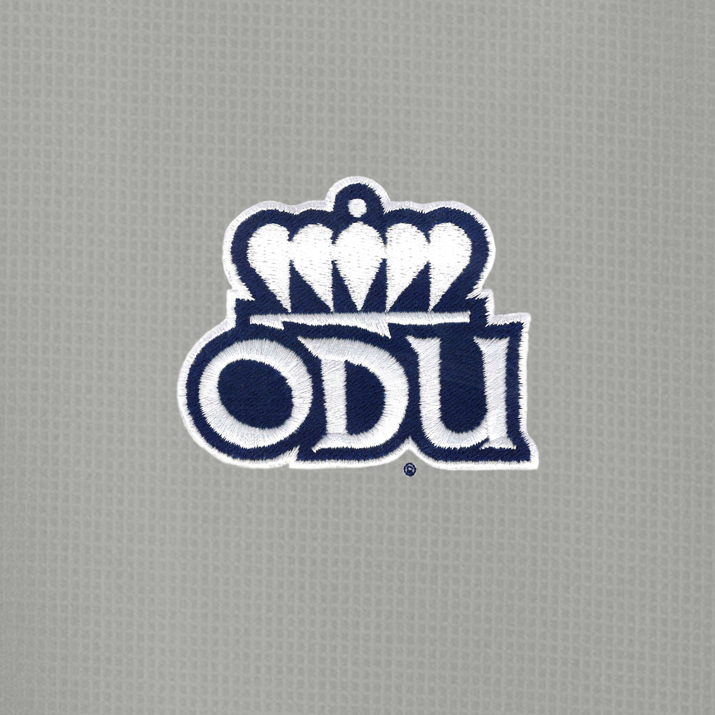 Old Dominion University, Logo 03, Short Sleeve UV Dockside Shirt Grey