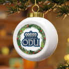 ODU, Logo 01, Christmas Ball Ornament