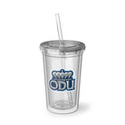 Old Dominion University, Logo 01, Suave Acrylic Cup - Back