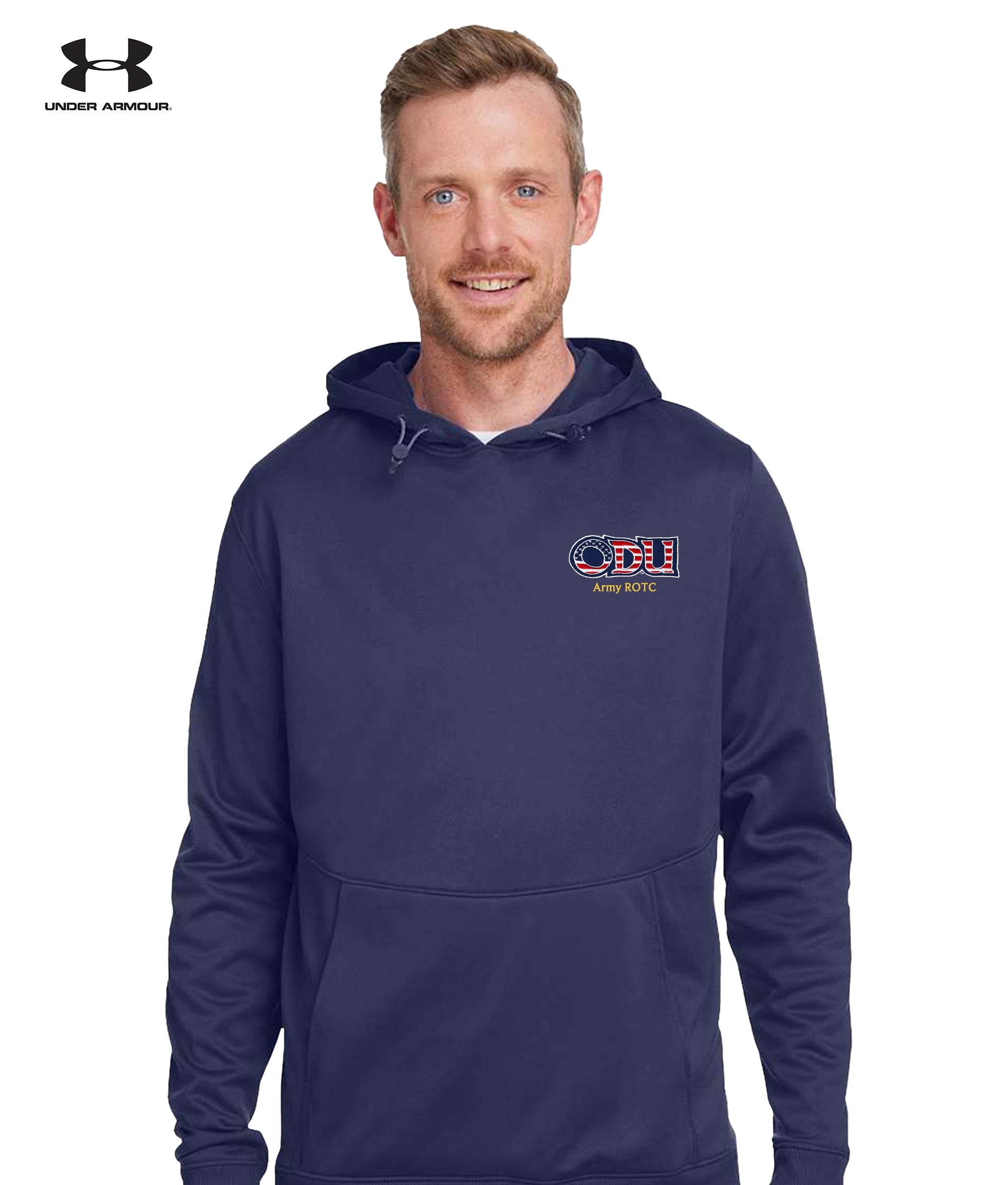 Old Dominion University, ODU Military - Army ROTC, Under Armour - Storm Armour Fleece - Navy