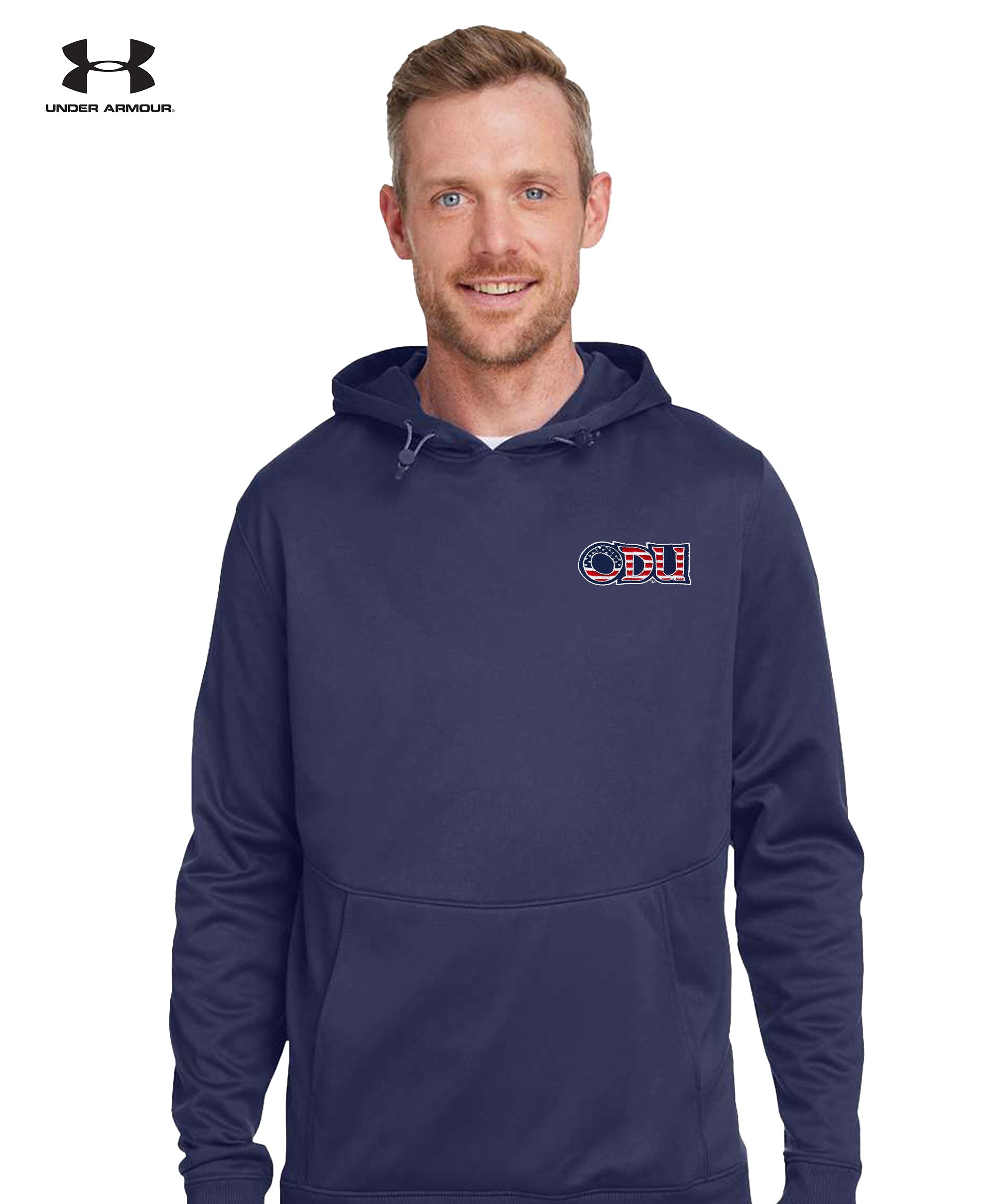 Old Dominion University, ODU Military, Military Logo, Under Armour - Storm Armour Fleece - Navy