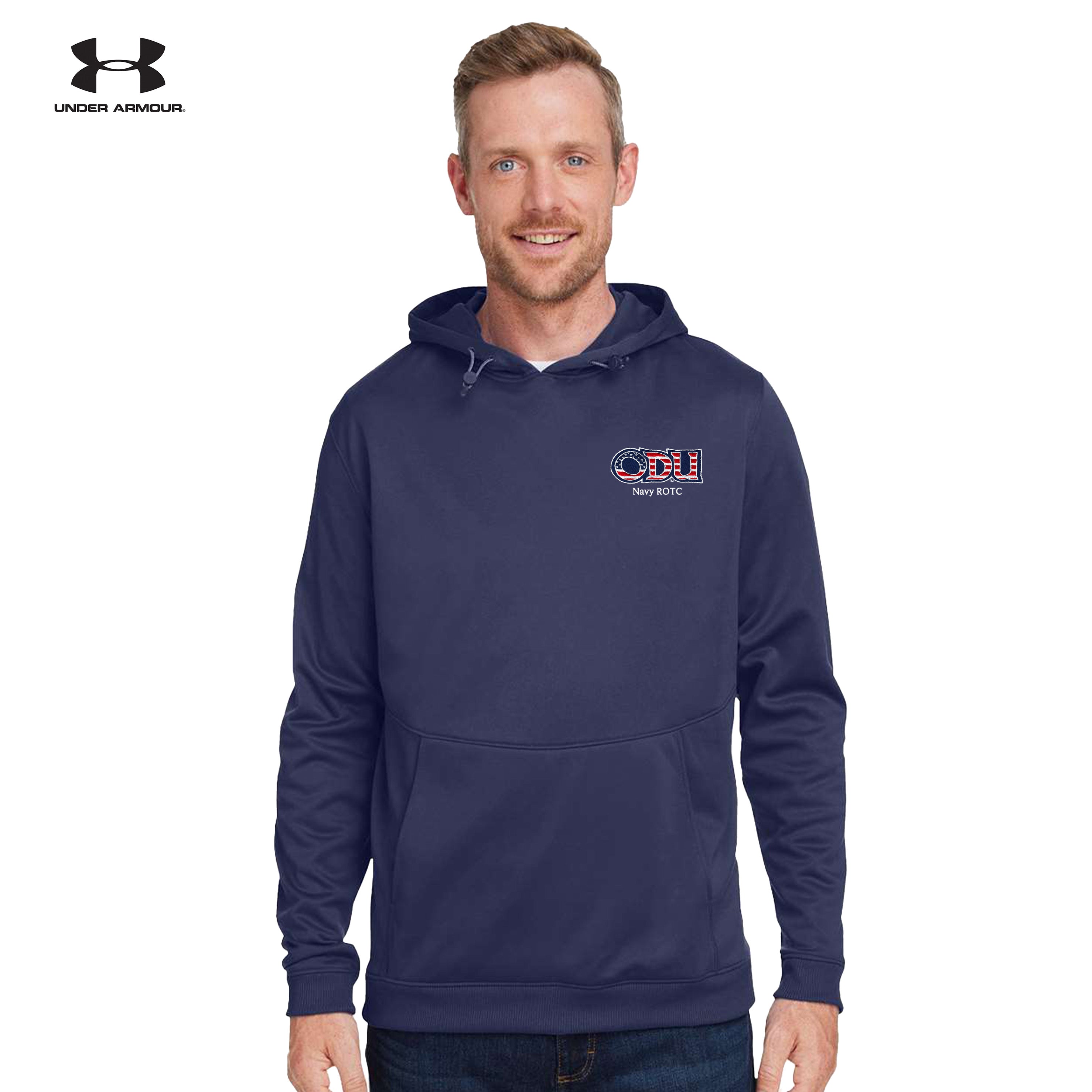 Old Dominion University, ODU Military - Navy ROTC, Under Armour - Storm Armour Fleece -Navy