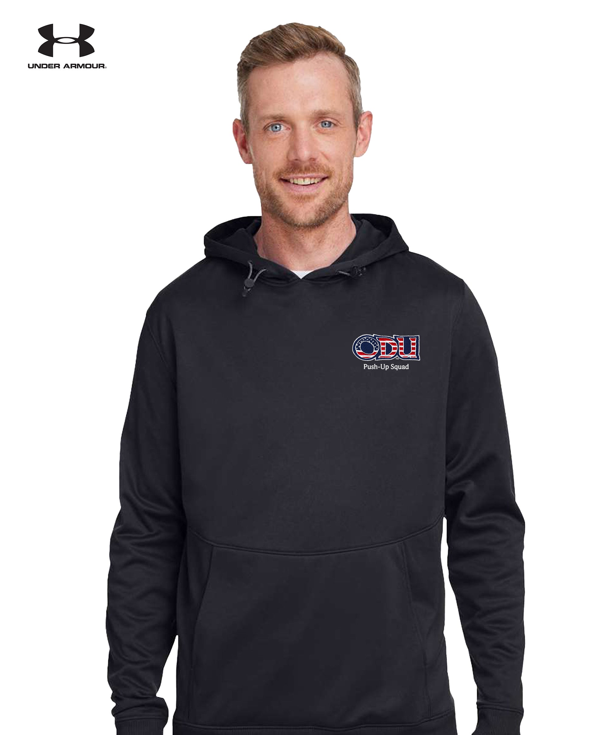 Old Dominion University, ODU Military - Push-Up Squad, Under Armour - Storm Armour Fleece - Black