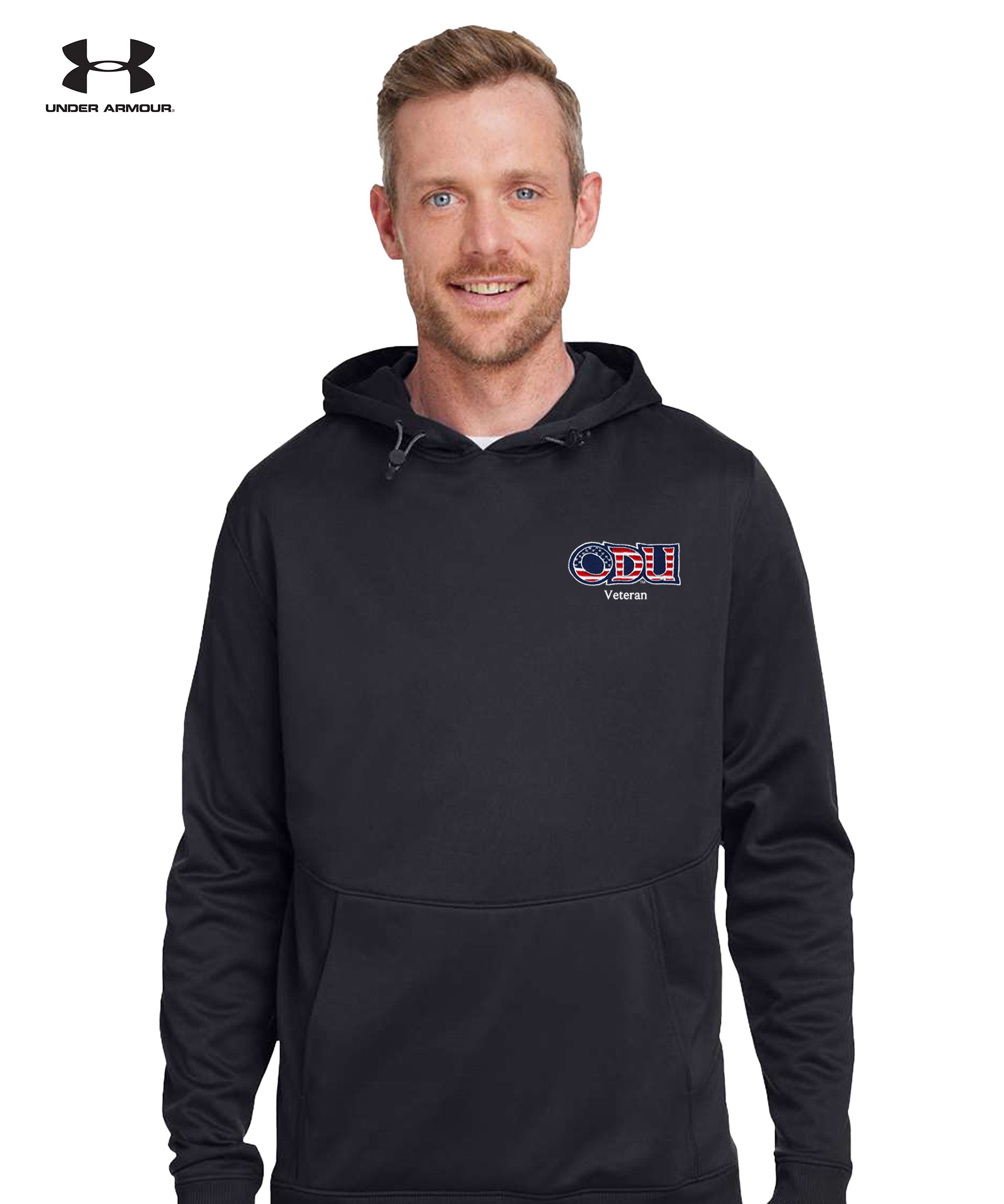 Old Dominion University, ODU Military - Veteran, Under Armour - Storm Armour Fleece - Black