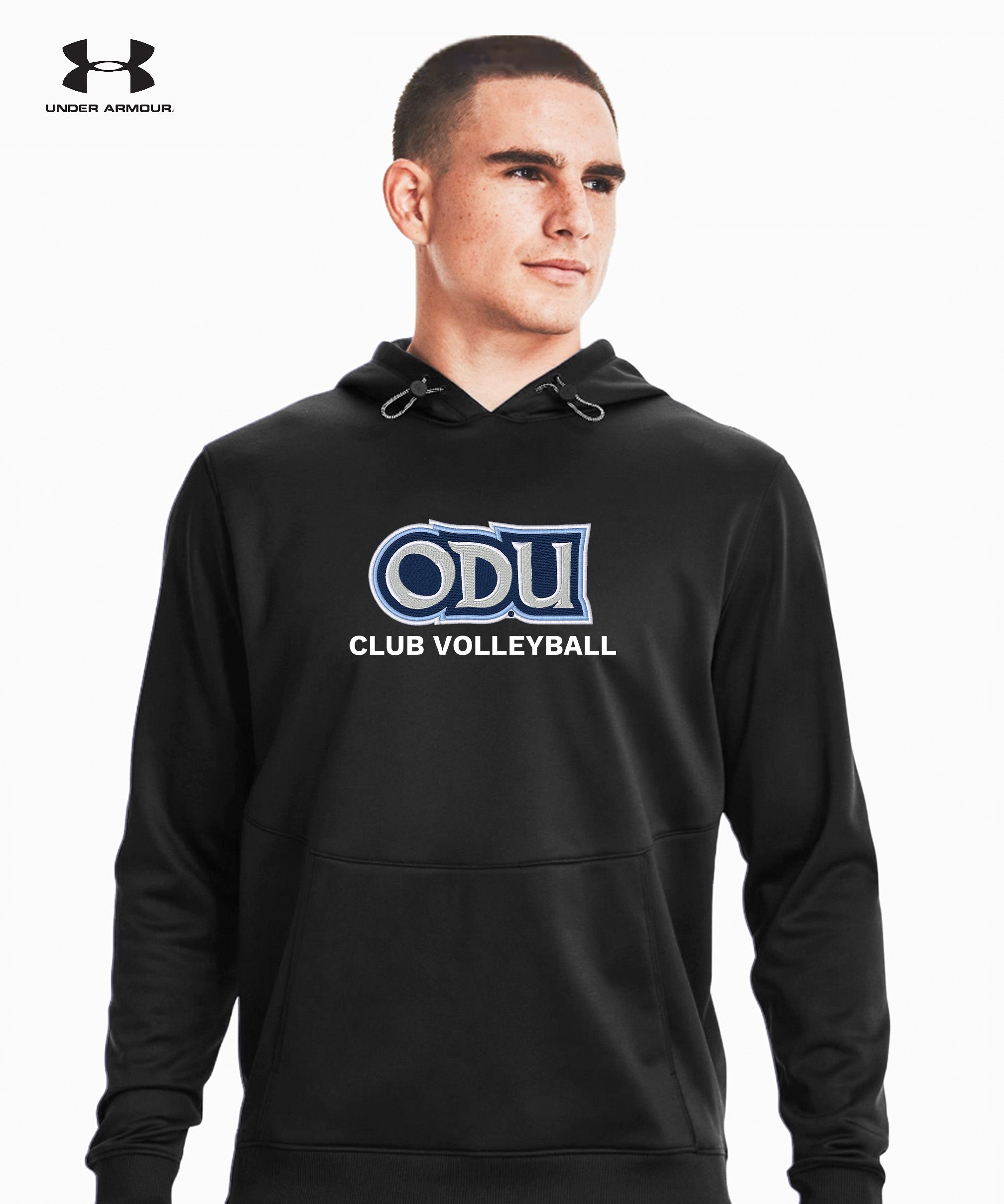 Old Dominion University, Club Sports - Volleyball, Under Armour - Storm Armour Fleece - Black