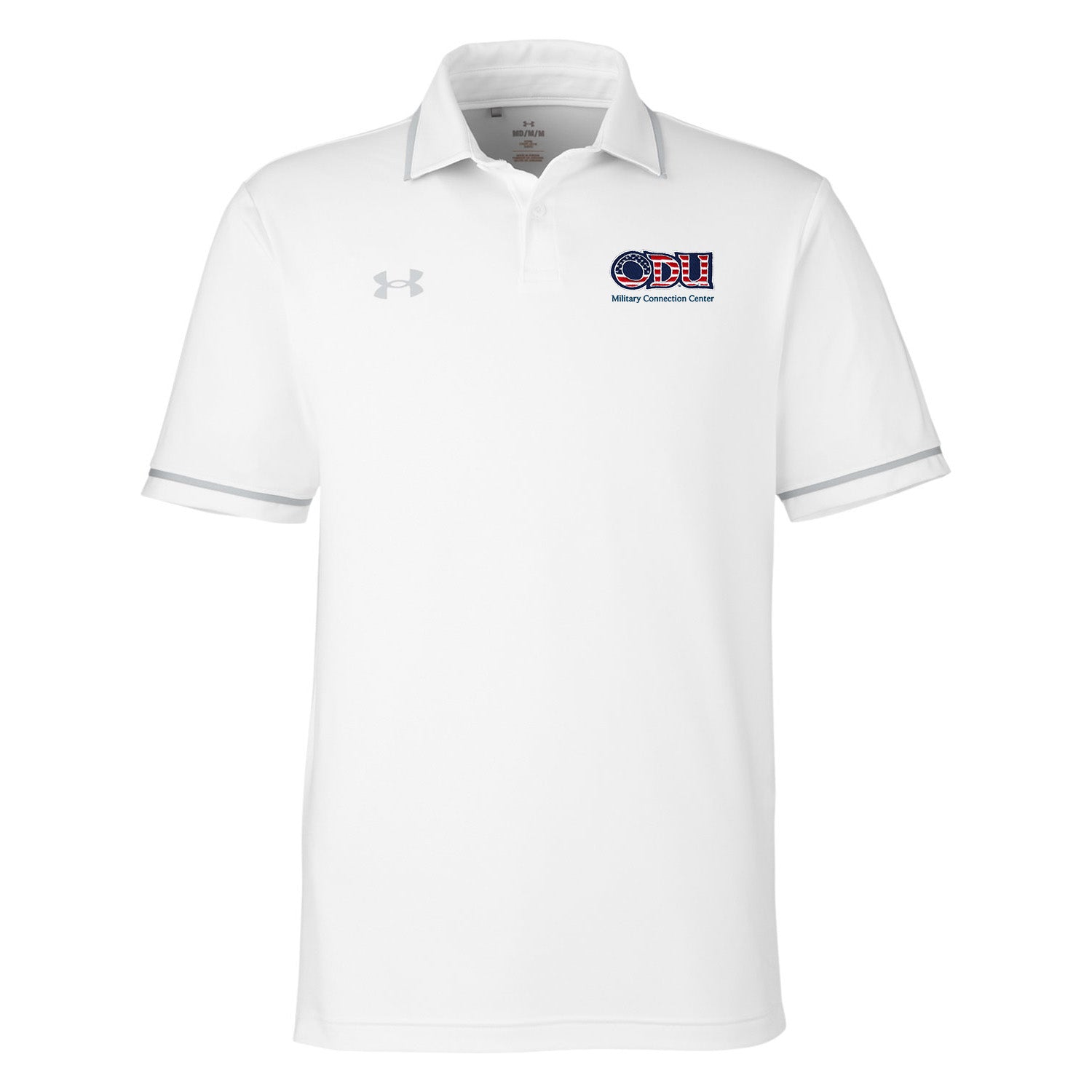 Old Dominion University, ODU Military - Military Connection Center, Port Authority® Dry Zone® UV Micro-Mesh Tipped Polo Shirt - White