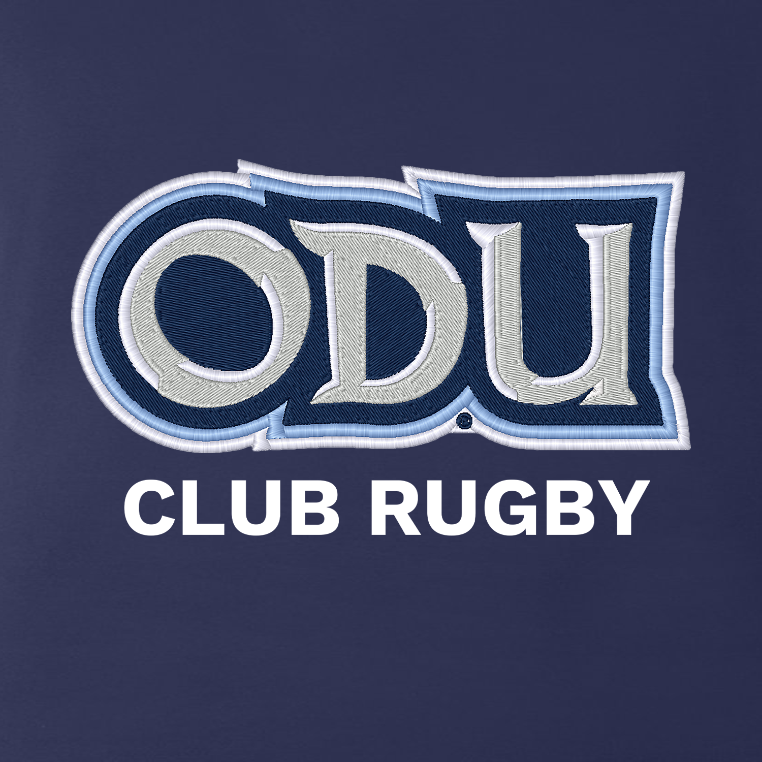 Old Dominion University, Club Sports - Rugby, Port Authority® Dry Zone® UV Micro-Mesh Tipped Polo Shirt - Navy