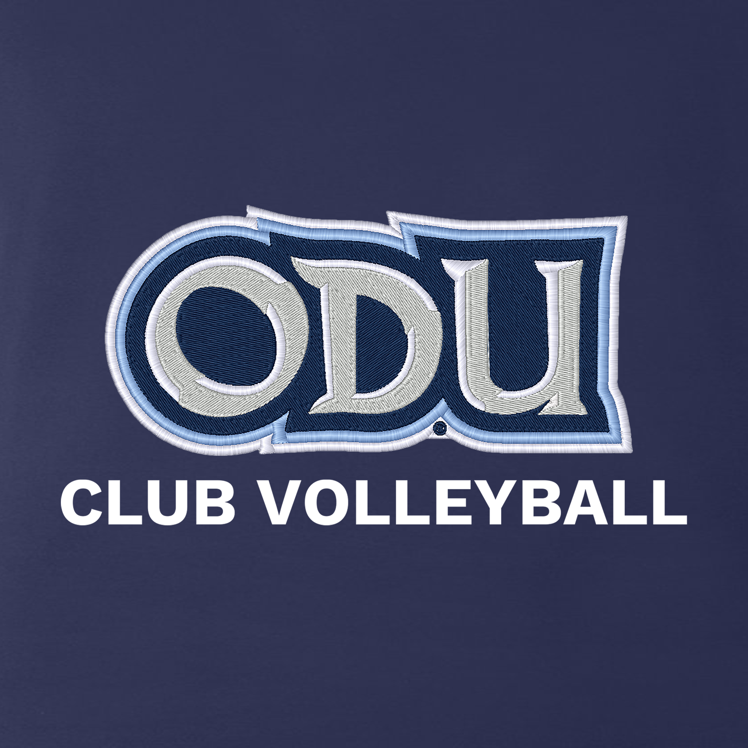 Old Dominion University, Club Sports - Volleyball, Port Authority® Dry Zone® UV Micro-Mesh Tipped Polo Shirt - Navy