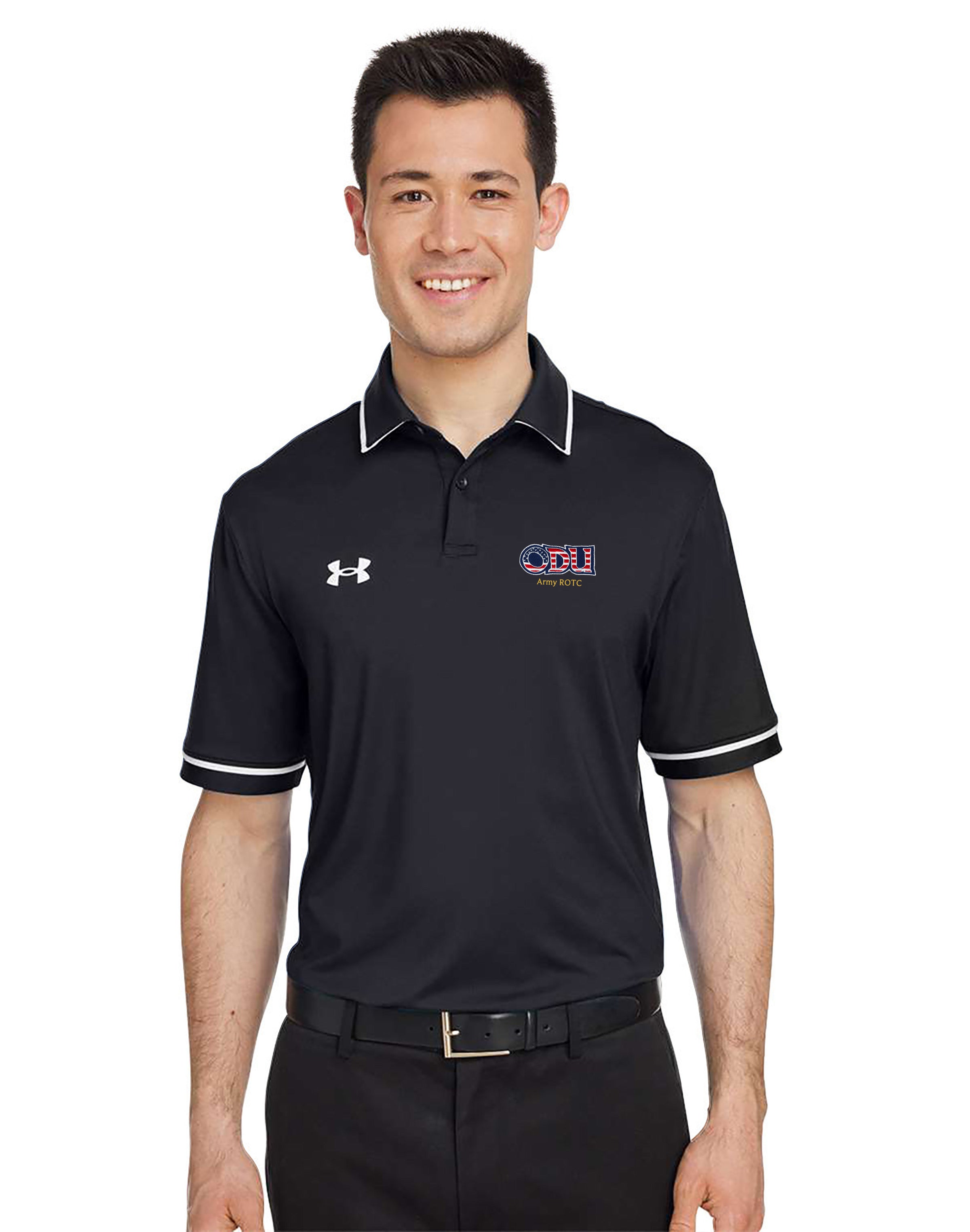 Old Dominion University, ODU Military - Army ROTC, Port Authority® Dry Zone® UV Micro-Mesh Tipped Polo Shirt