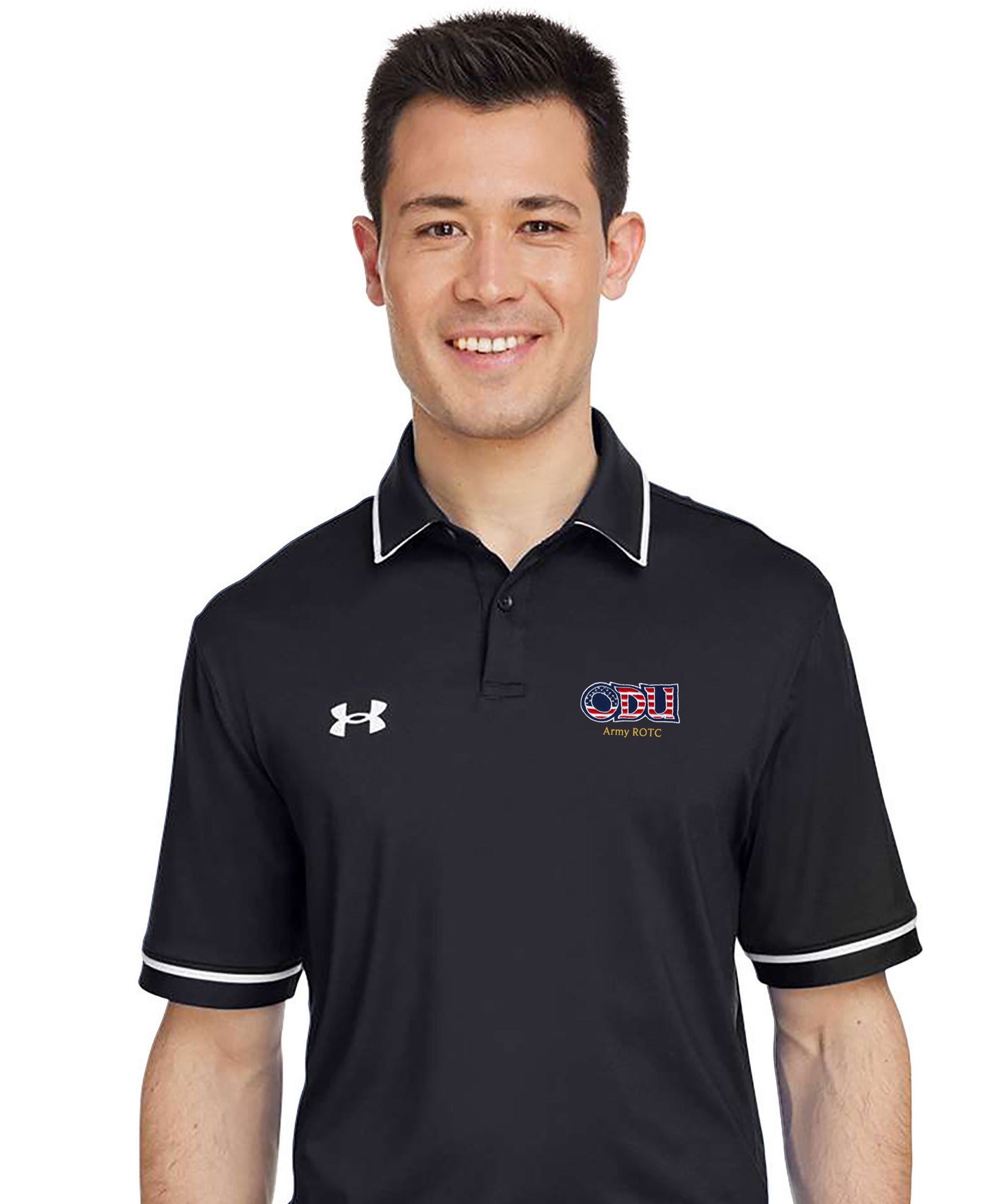 Old Dominion University, ODU Military - Army ROTC, Port Authority® Dry Zone® UV Micro-Mesh Tipped Polo Shirt