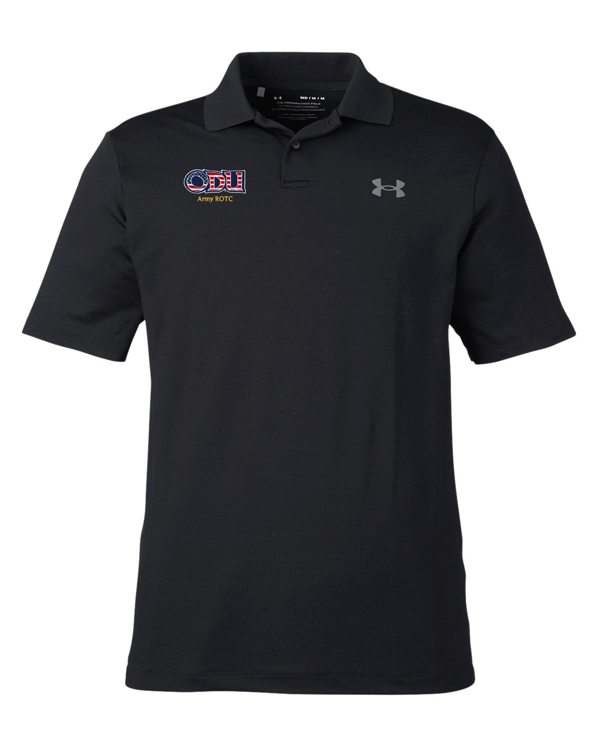 Old Dominion University, ODU Military - Army ROTC, Under Armour - Performance 3.0 Golf Polo - Black