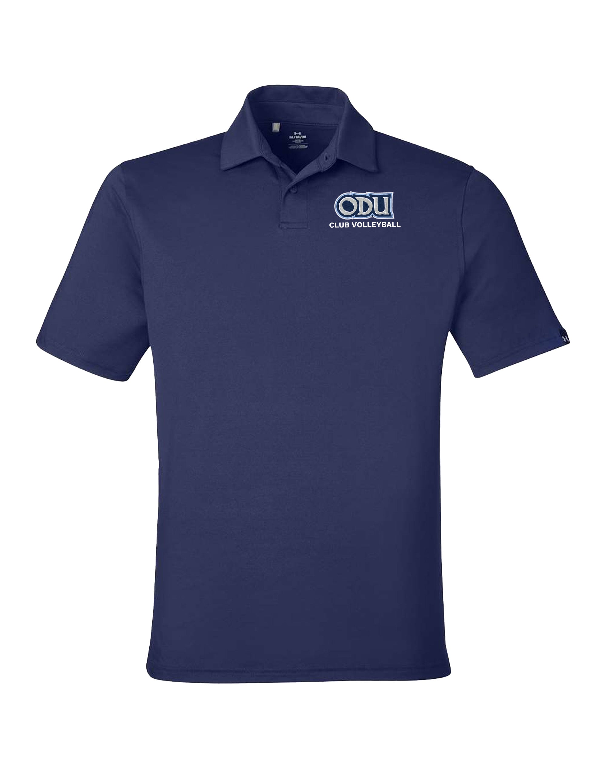 Old Dominion University, Club Sports - Volleyball, Under Armour Recycled Polo - Navy
