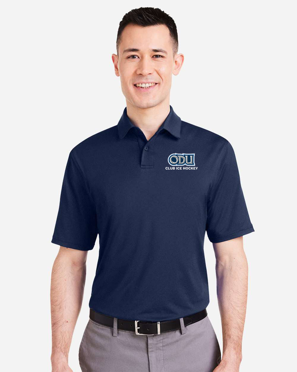 Old Dominion University, Club Sports - Ice Hockey, Under Armour Recycled Polo - Navy
