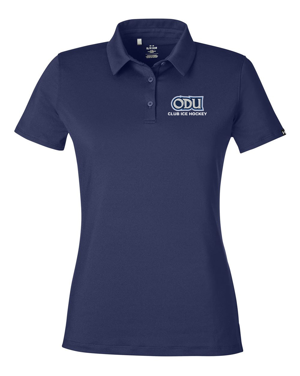 Old Dominion University, Club Sports - Ice Hockey, Under Armour Women's Recycled Polo - Navy