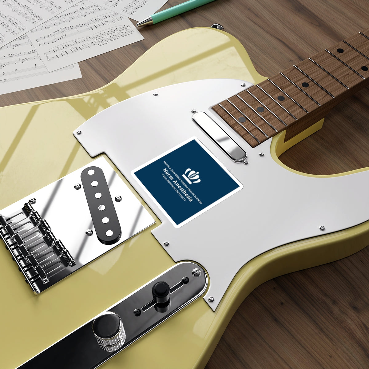 Old Dominium University_Die-Cut Stickers_3"W X 3"H