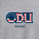 Old Dominion University, ODU Military - Alumni, Crewneck Sweatshirt - Grey