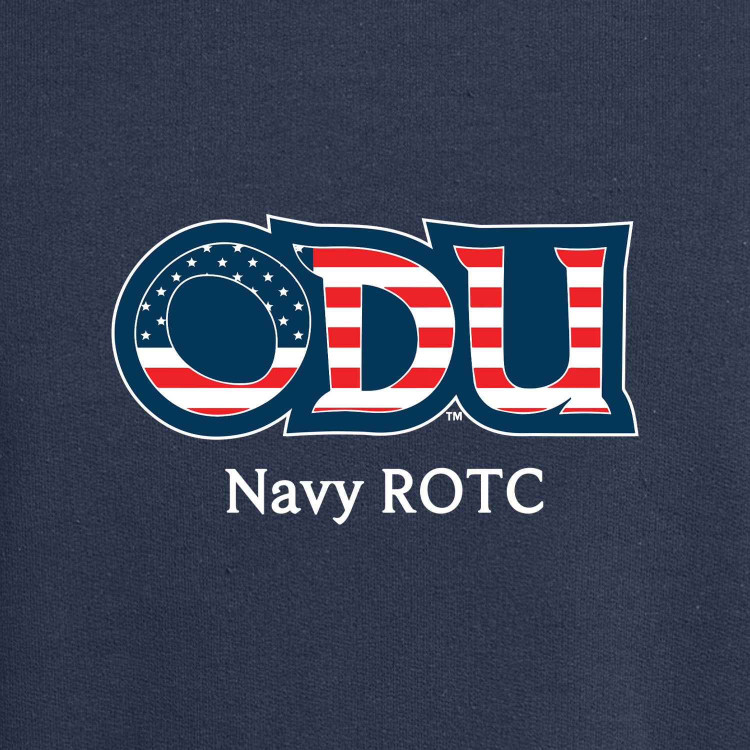 Old Dominion University, ODU Military - Navy ROTC, Crewneck Sweatshirt - Navy