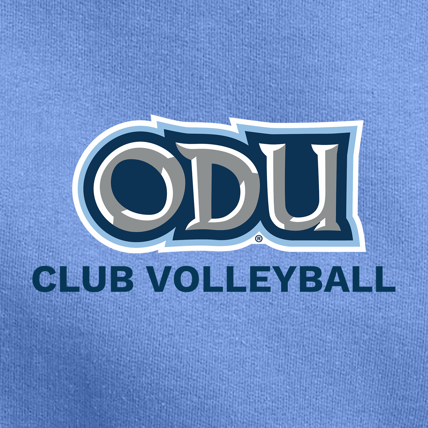 Old Dominion University, Club Sports - volleyball, Heavy Blend™ Hooded Sweatshirt - Hudson Blue