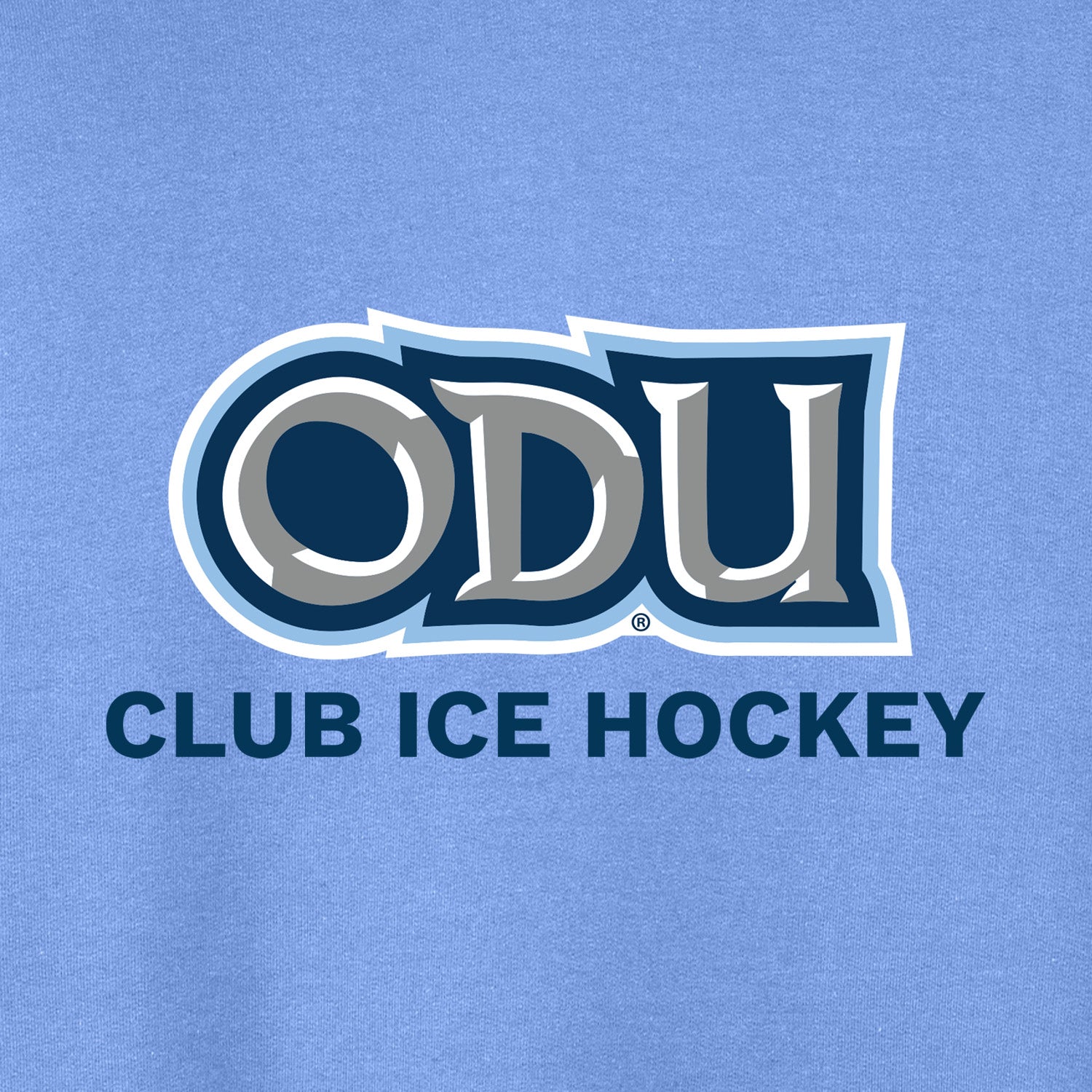 Old Dominion University, Club Sports - Ice Hockey, Heavy Blend™ Hooded Sweatshirt - Hudson Blue