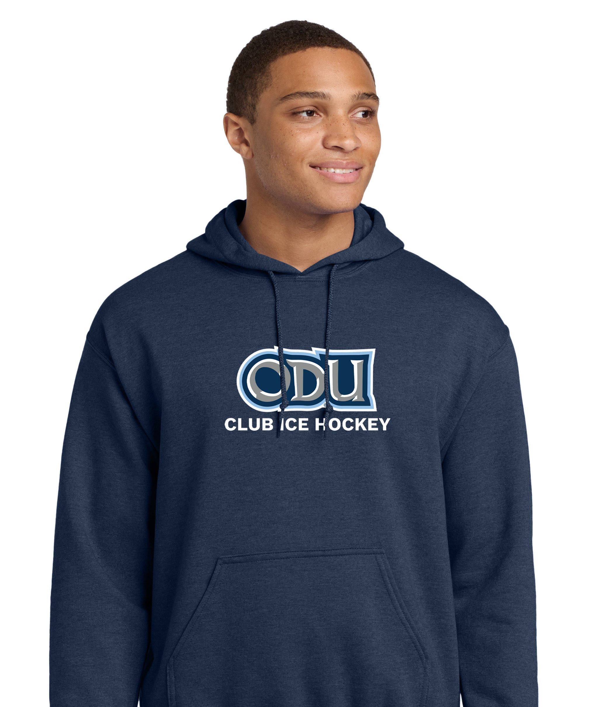 Old Dominion University, Club Sports - Ice Hockey, Heavy Blend™ Hooded Sweatshirt - Navy