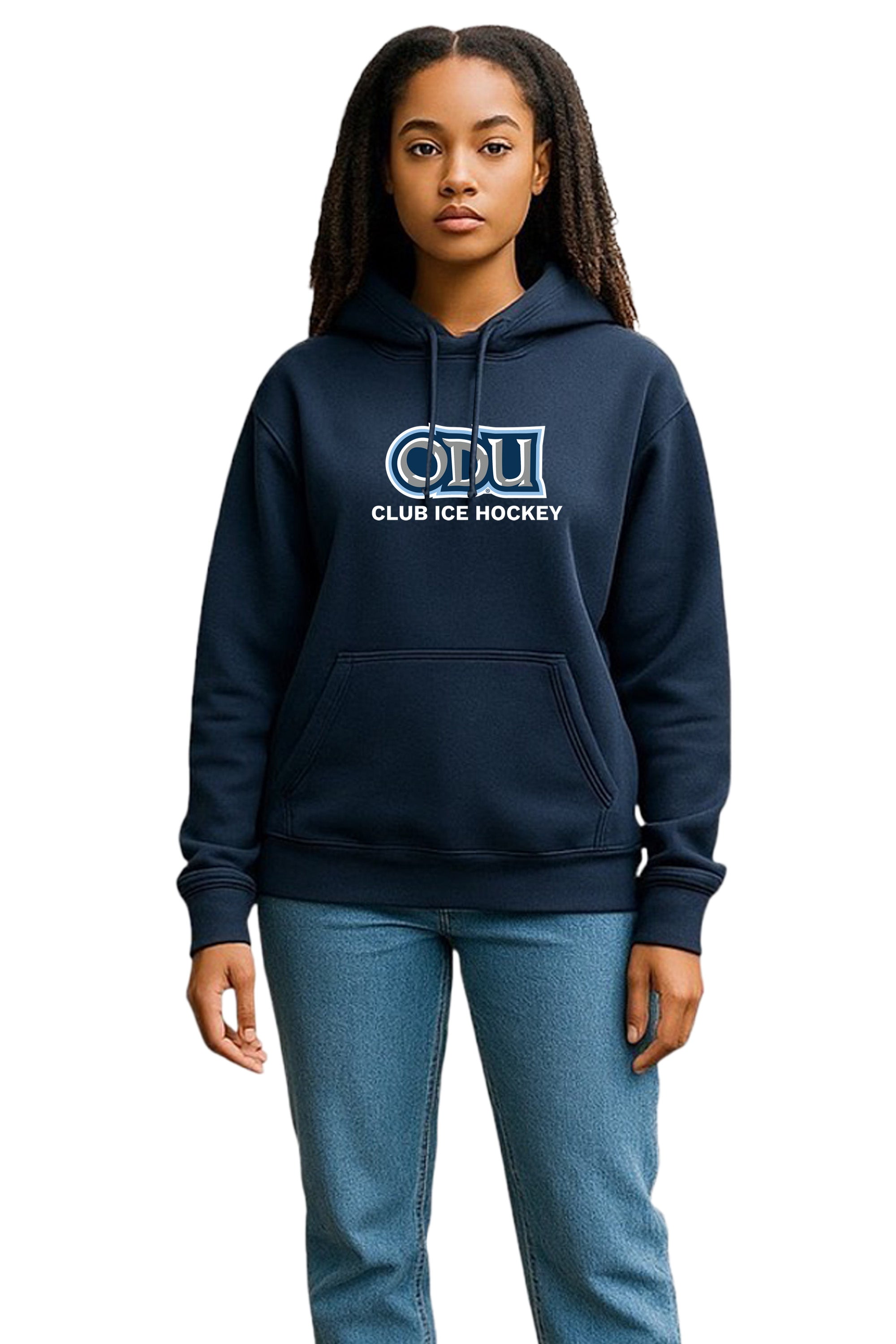 Old Dominion University, Club Sports - Ice Hockey, Heavy Blend™ Hooded Sweatshirt - Navy
