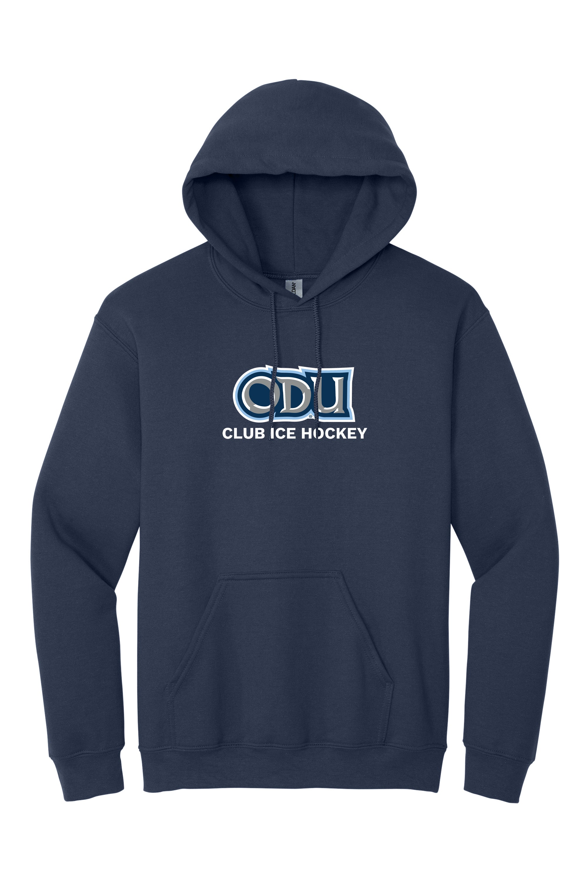 Old Dominion University, Club Sports - Ice Hockey, Heavy Blend™ Hooded Sweatshirt - Navy
