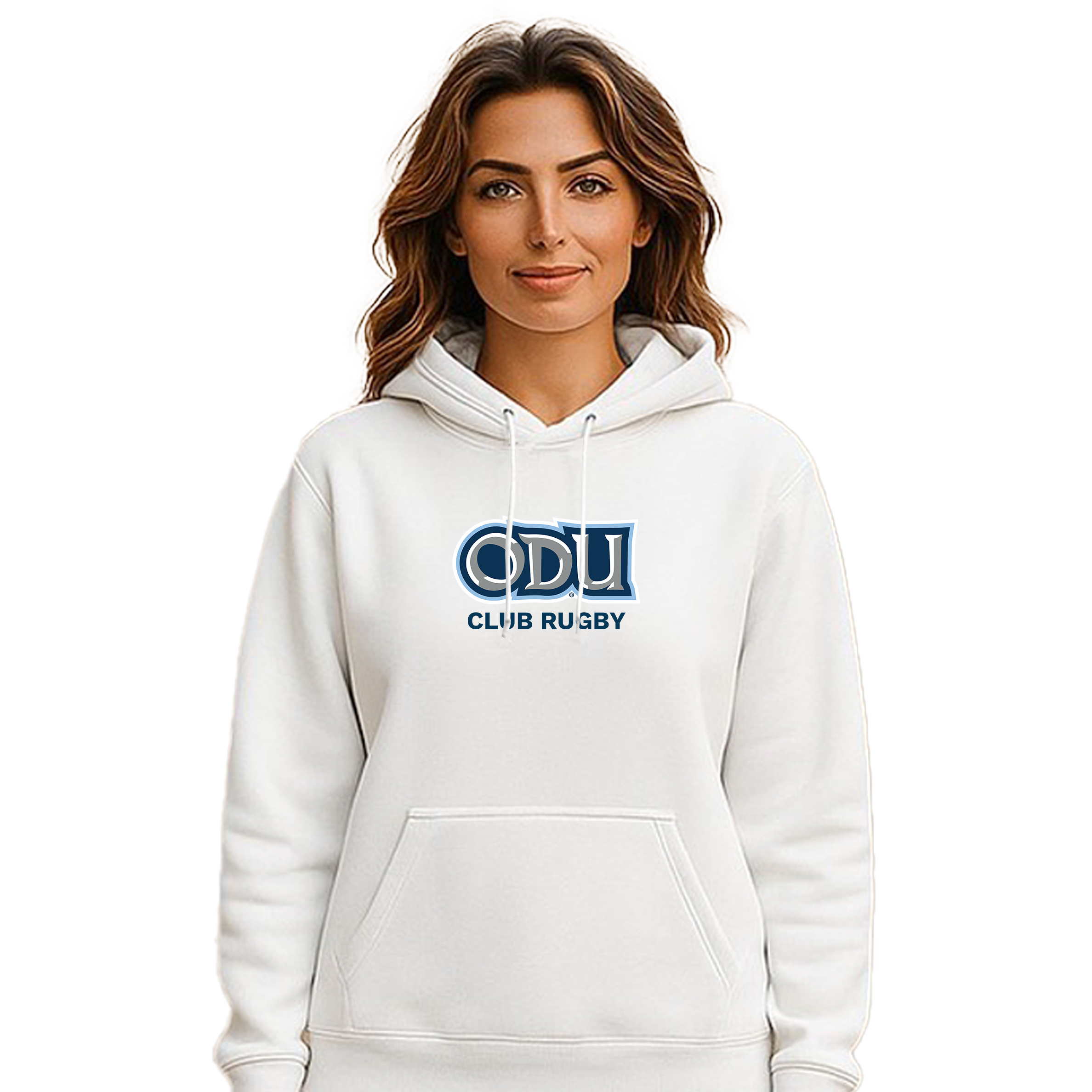 Old Dominion University, Club Sports - Rugby, Heavy Blend™ Hooded Sweatshirt - White