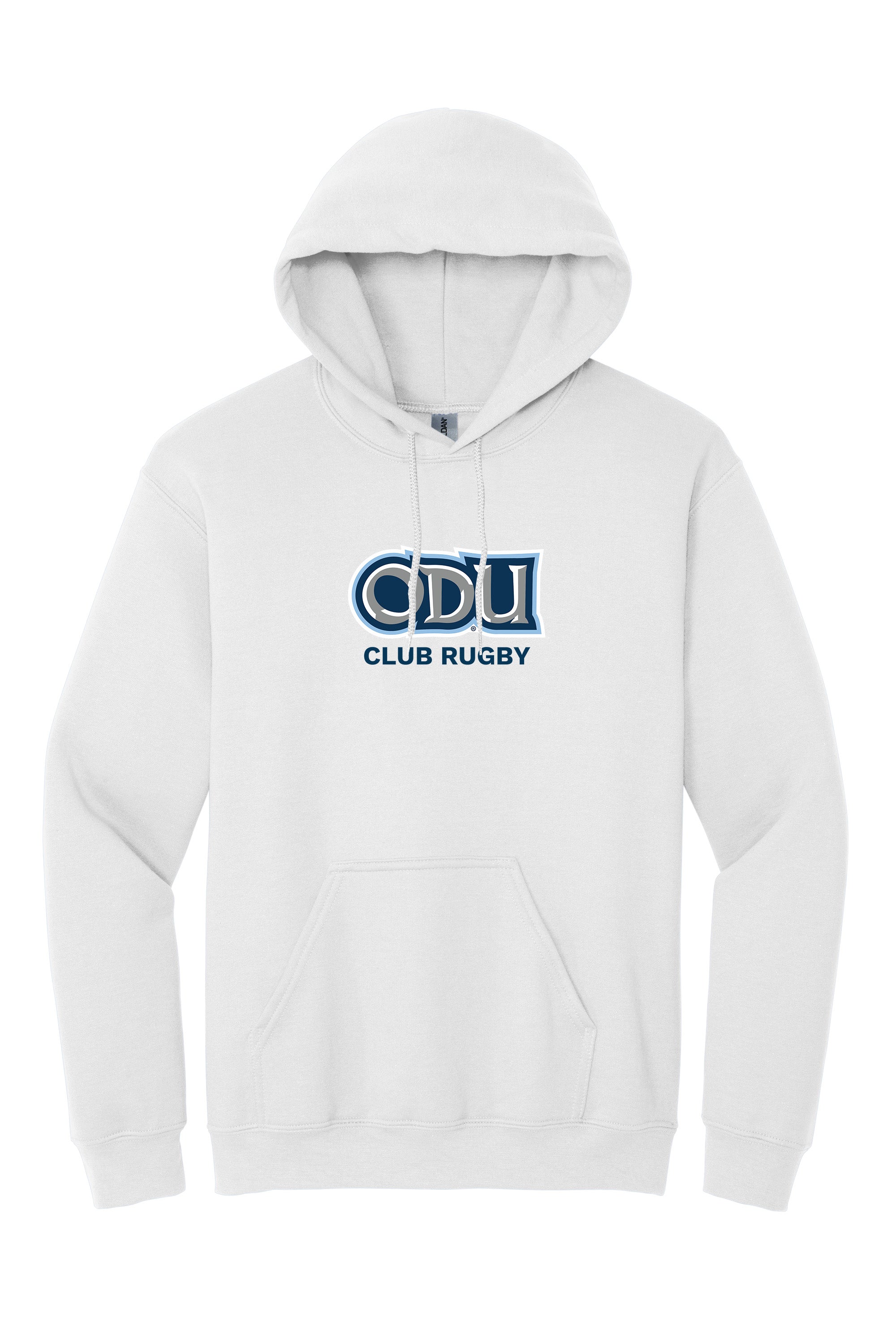 Old Dominion University, Club Sports - Rugby, Heavy Blend™ Hooded Sweatshirt - White