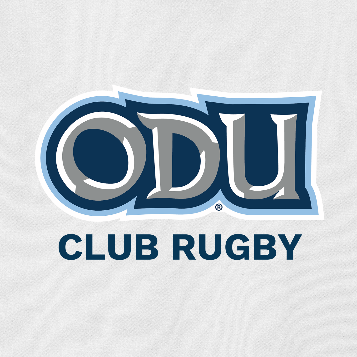 Old Dominion University, Club Sports - Rugby, Heavy Blend™ Hooded Sweatshirt - White