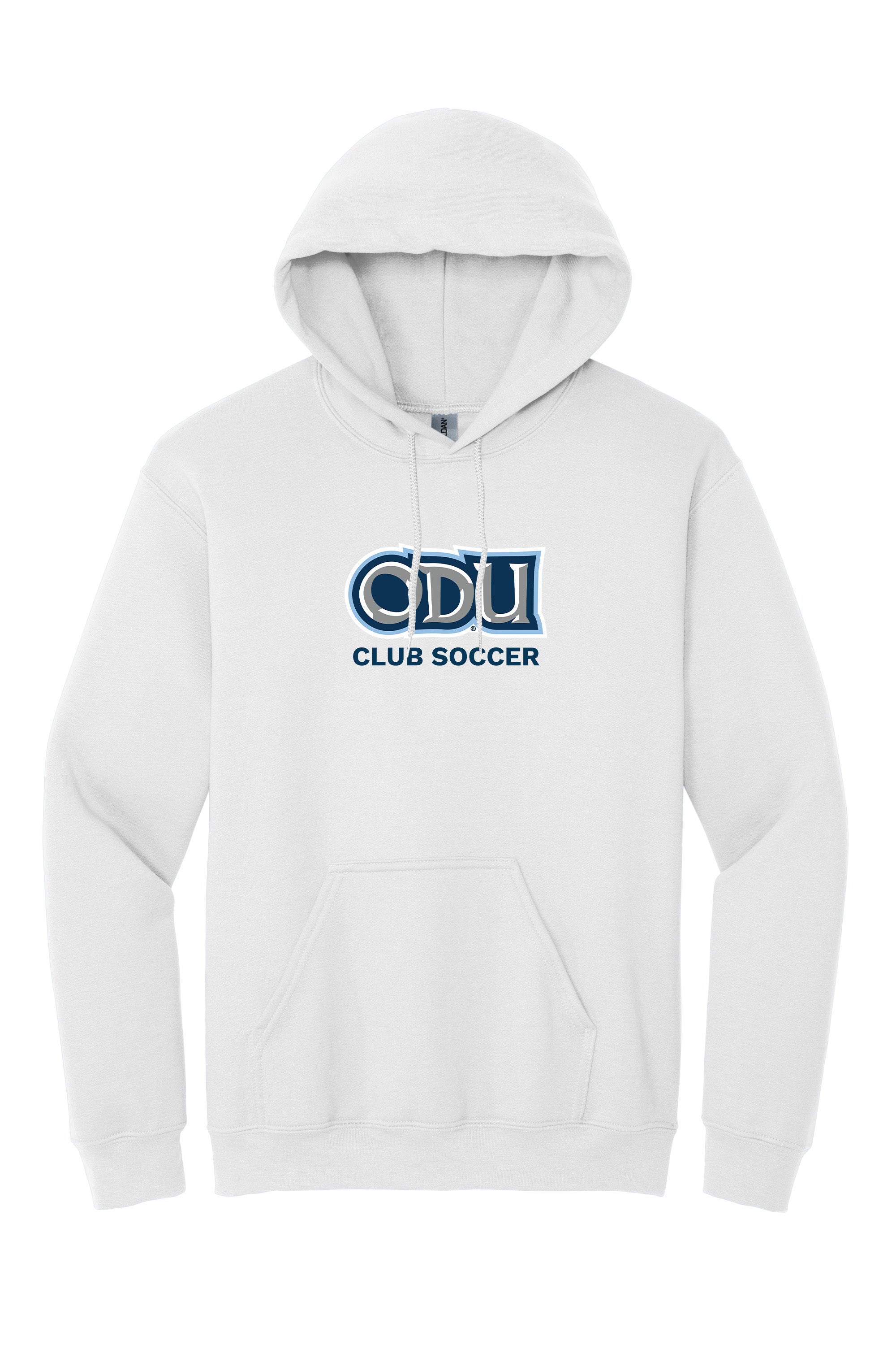 Old Dominion University, Club Sports - Soccer, Heavy Blend™ Hooded Sweatshirt - White