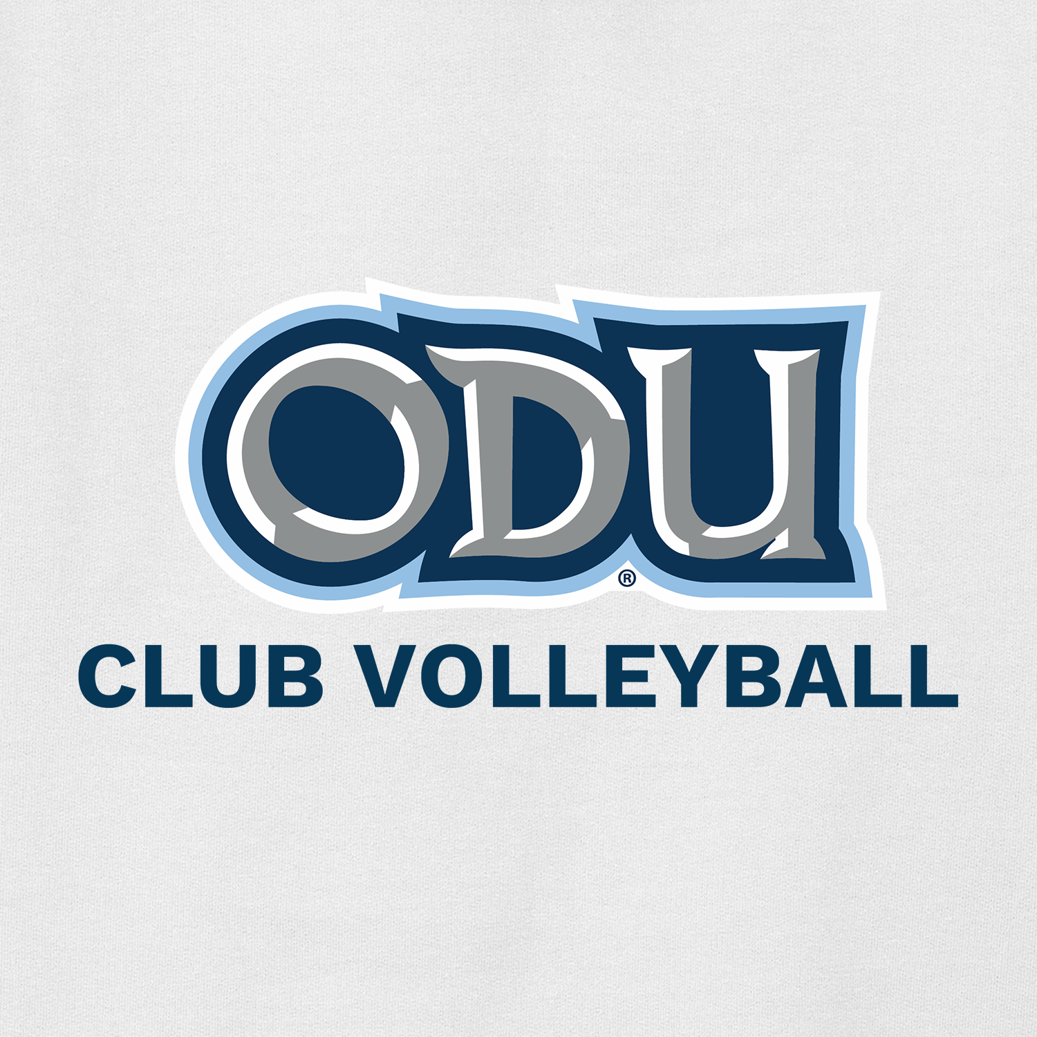 Old Dominion University, Club Sports - Volleyball, Heavy Blend™ Hooded Sweatshirt - White