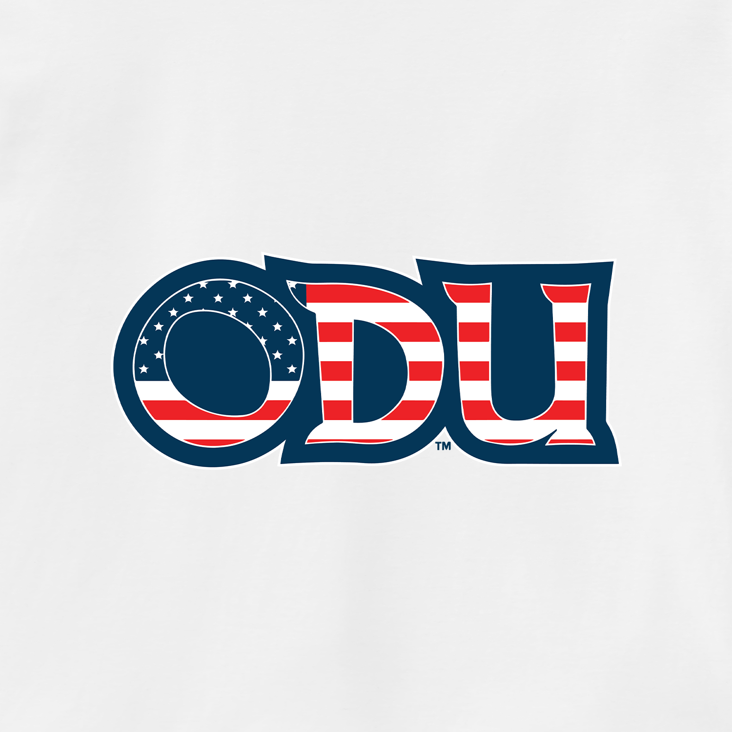 Old Dominion University, ODU Military, American Apparel® Fine Jersey Unisex T-Shirt - White