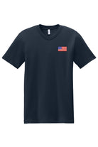 Old Dominion University, USA Flag, American Apparel® Fine Jersey Unisex T-Shirt Navy